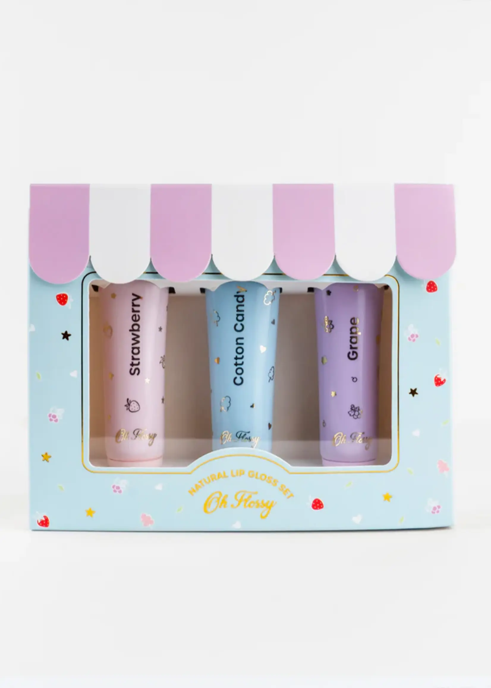Oh Flossy Natural Lip Gloss Set