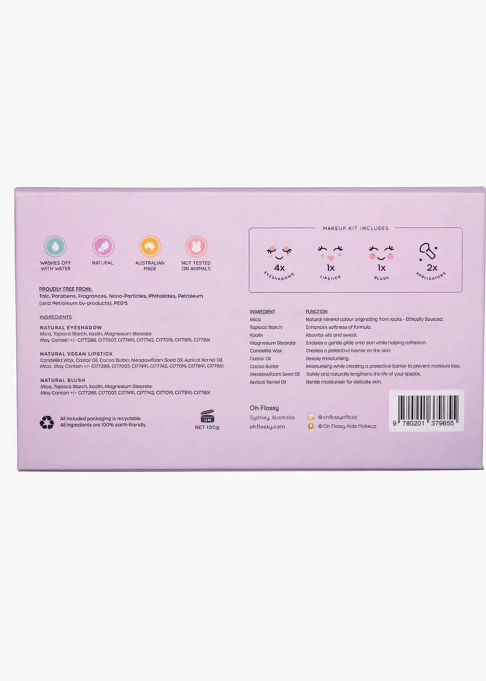 Oh Flossy Sweet Treat Makeup Set