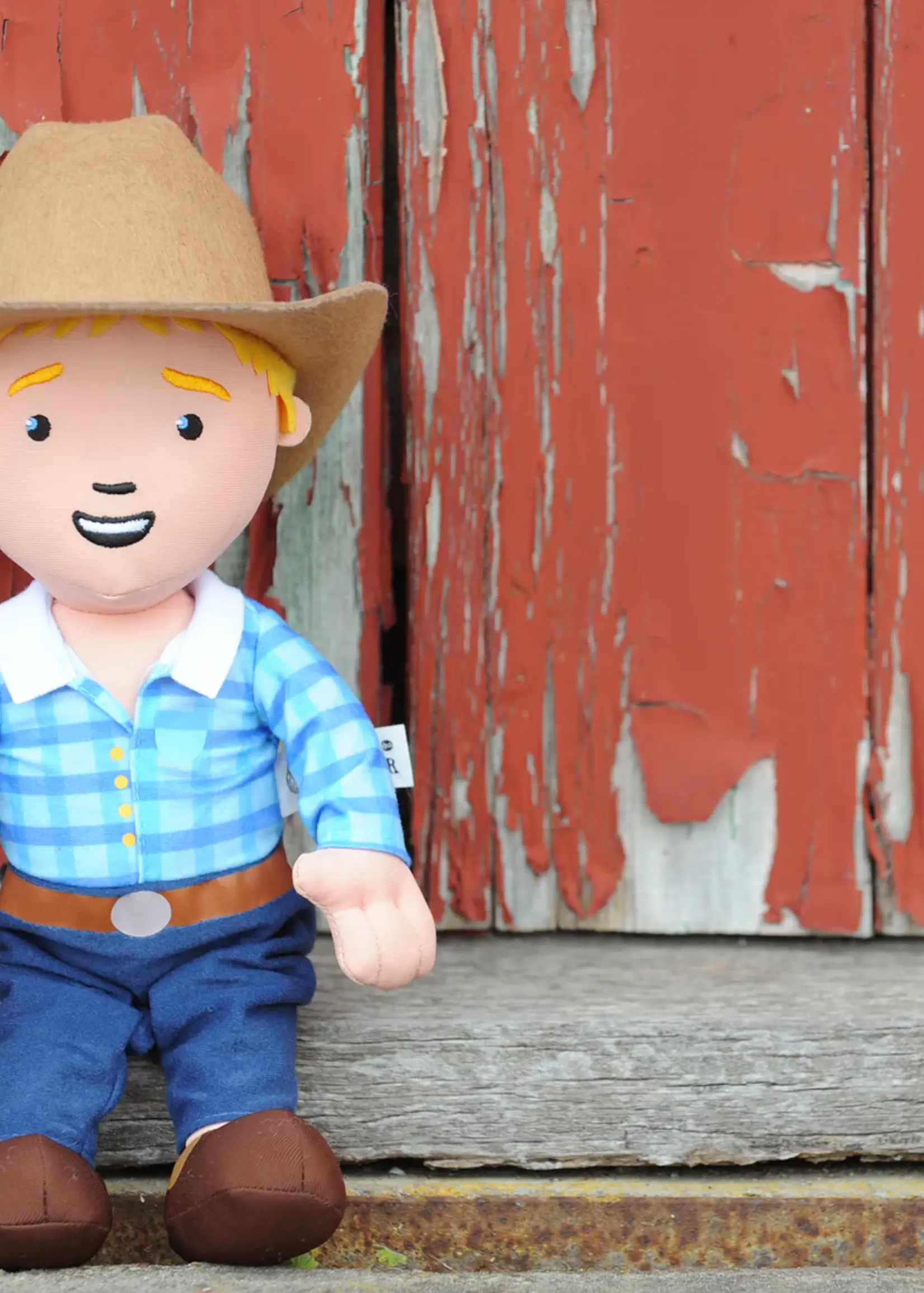 35cm George the Farmer Cuddle Doll