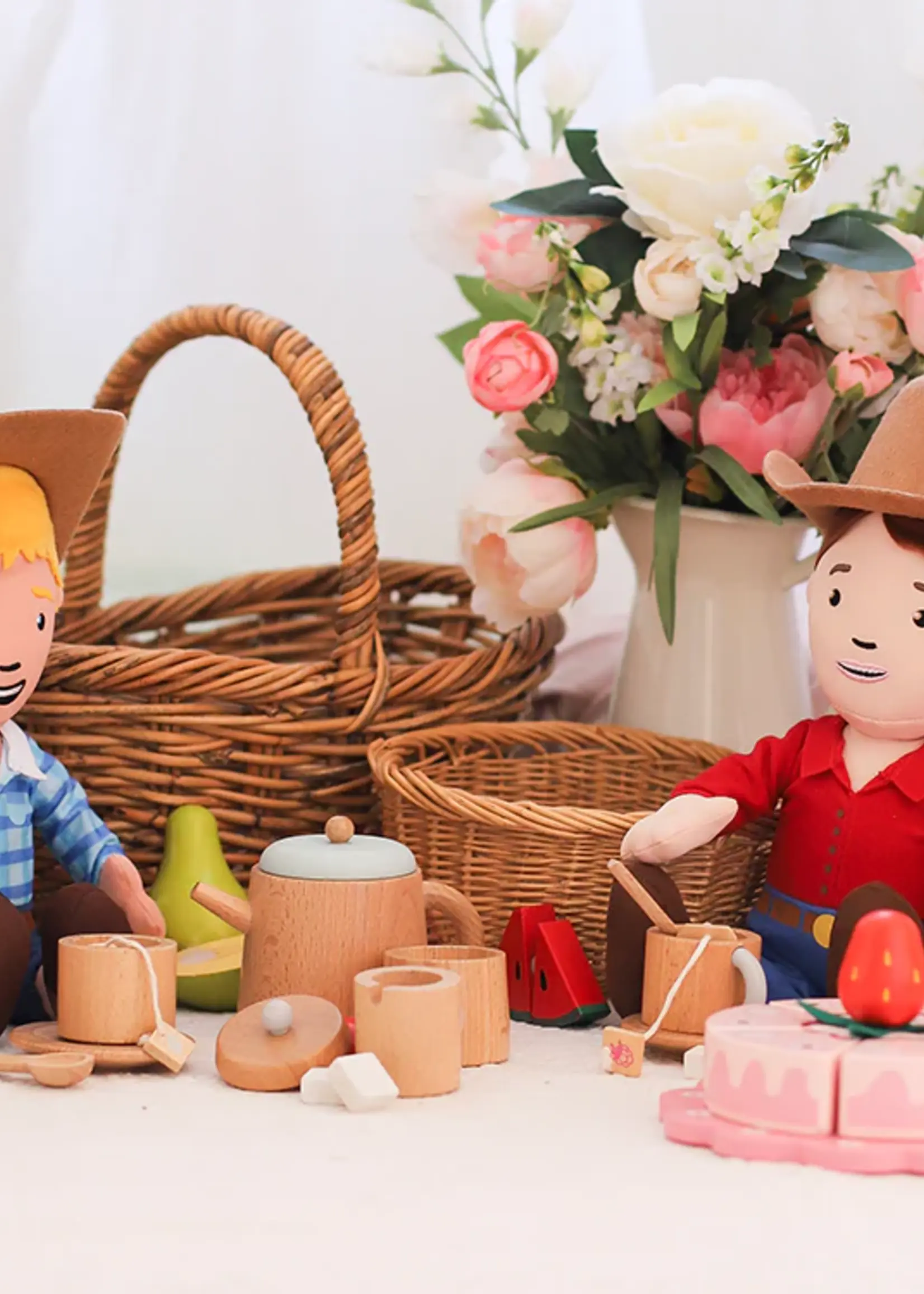 35cm George the Farmer Cuddle Doll