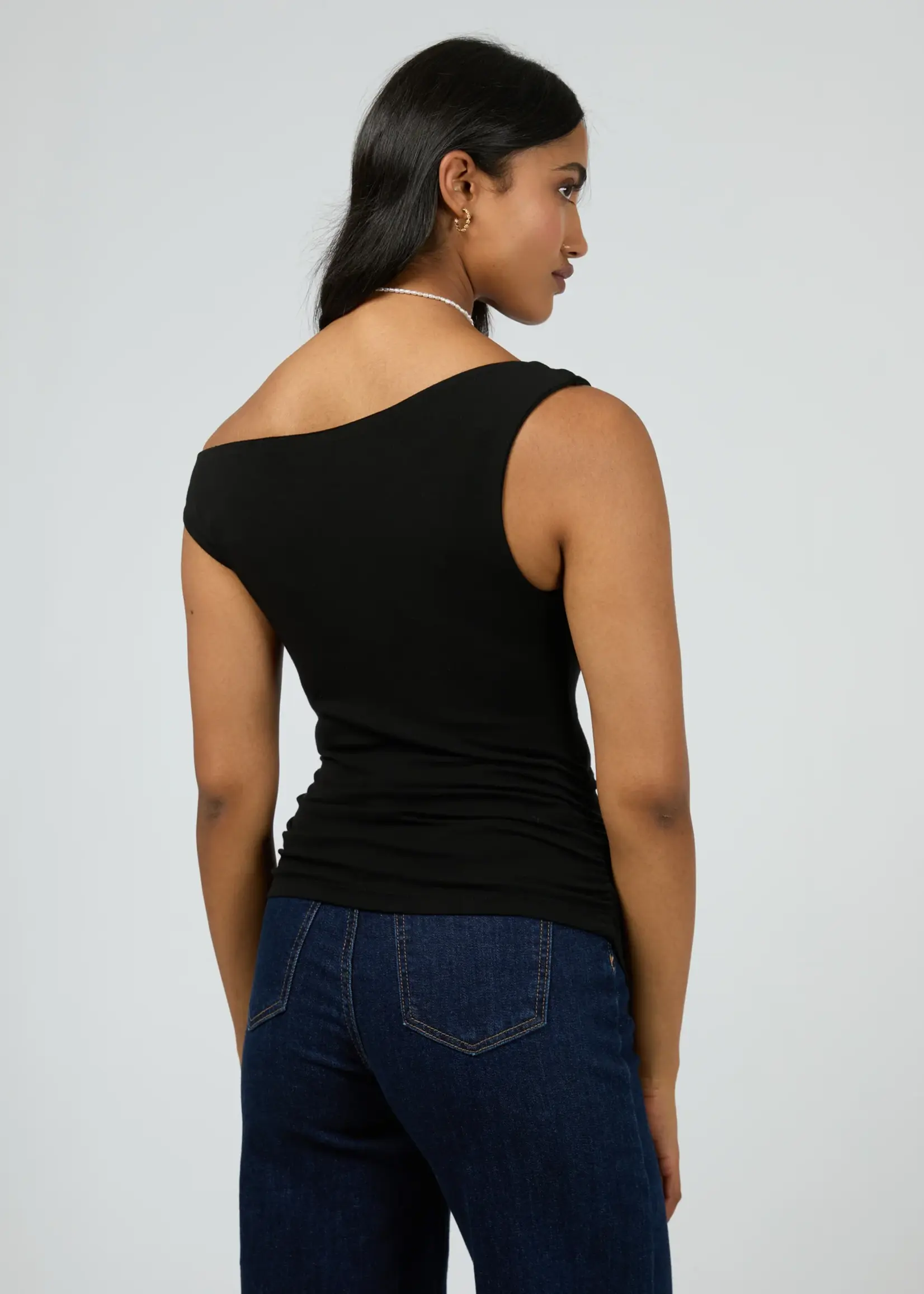 Kylie Off Shoulder Top - Black