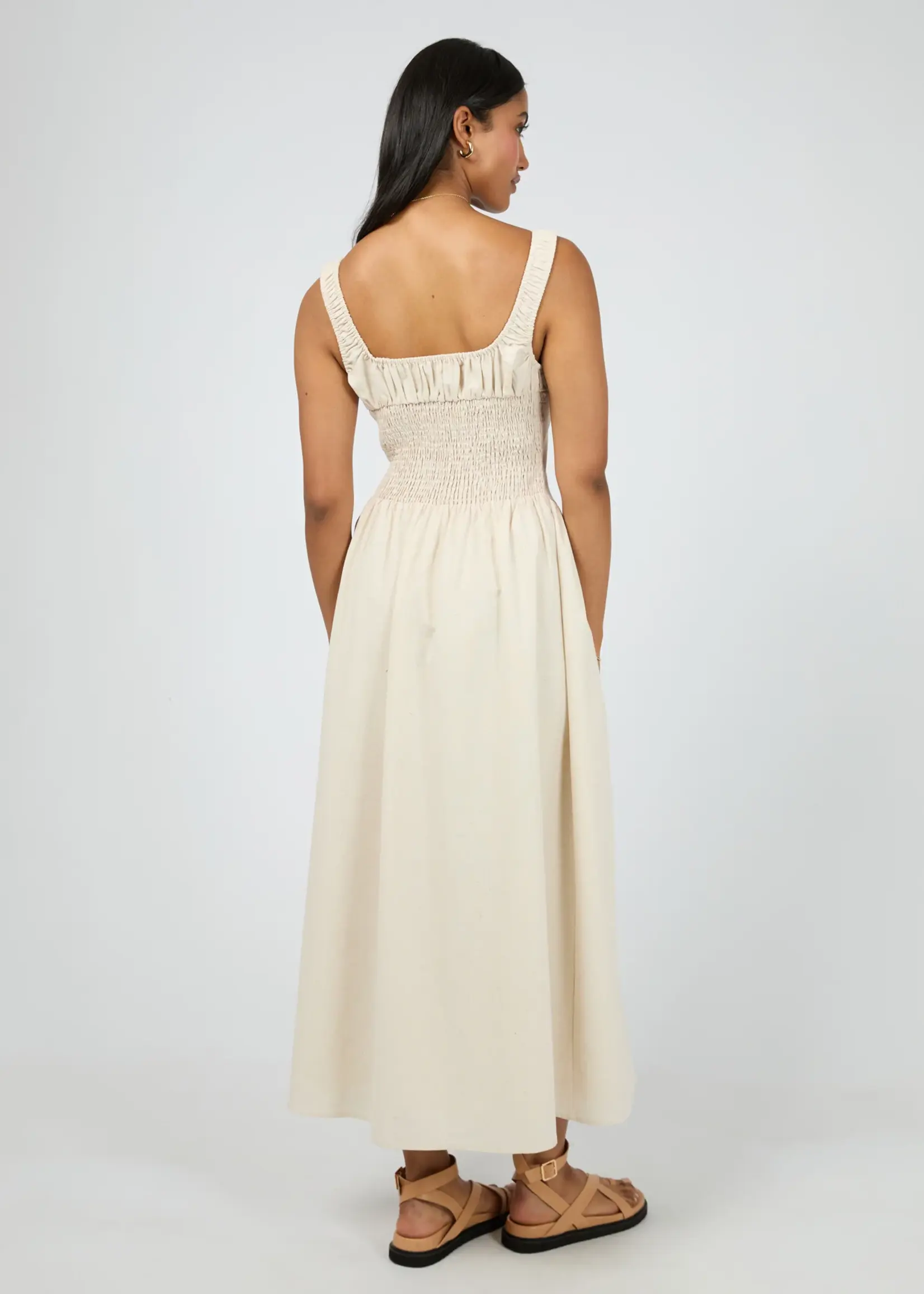 Mavis Maxi Dress - Natural