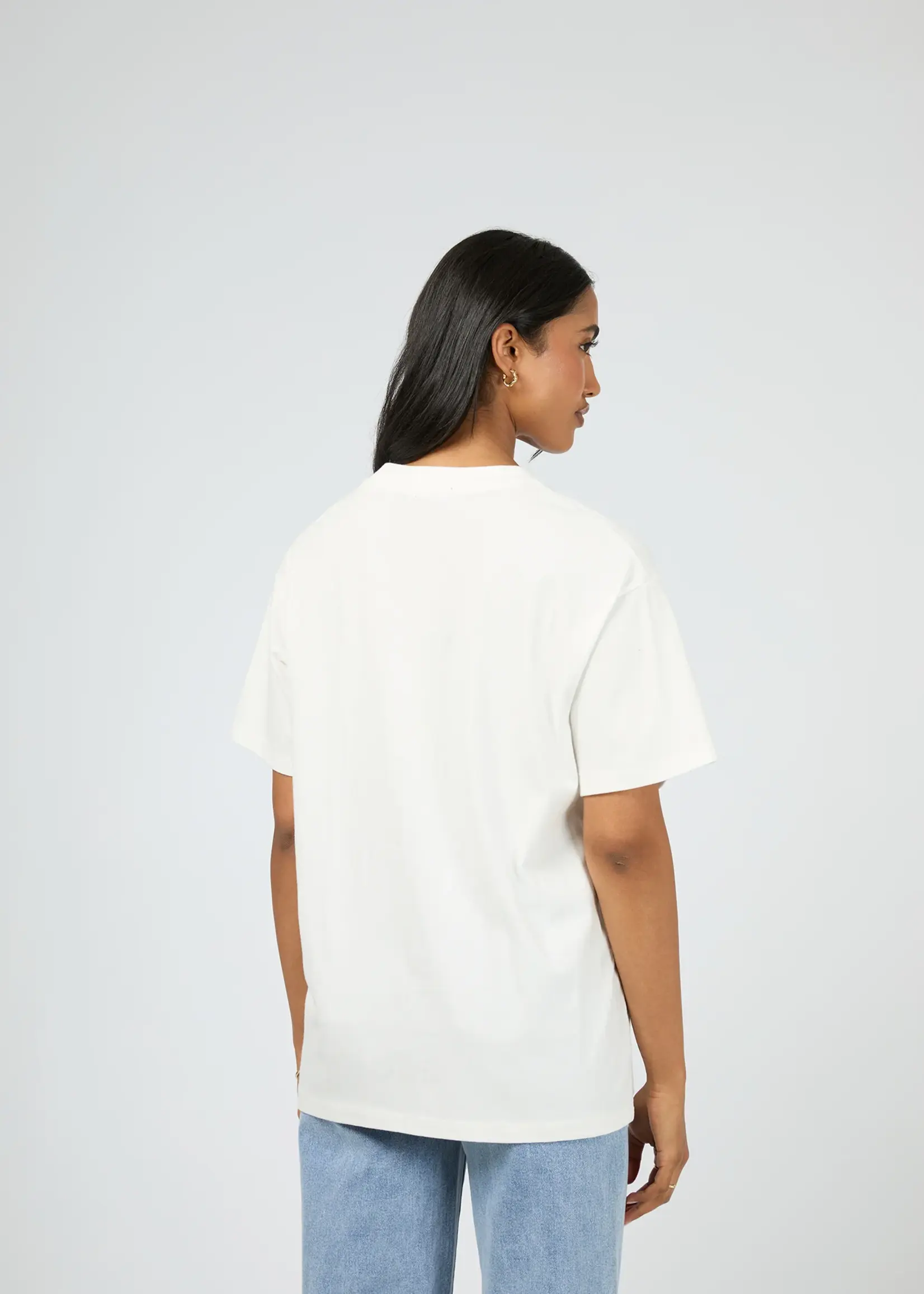 All About Eve Pina Colada Relaxed Tee - Vintage White