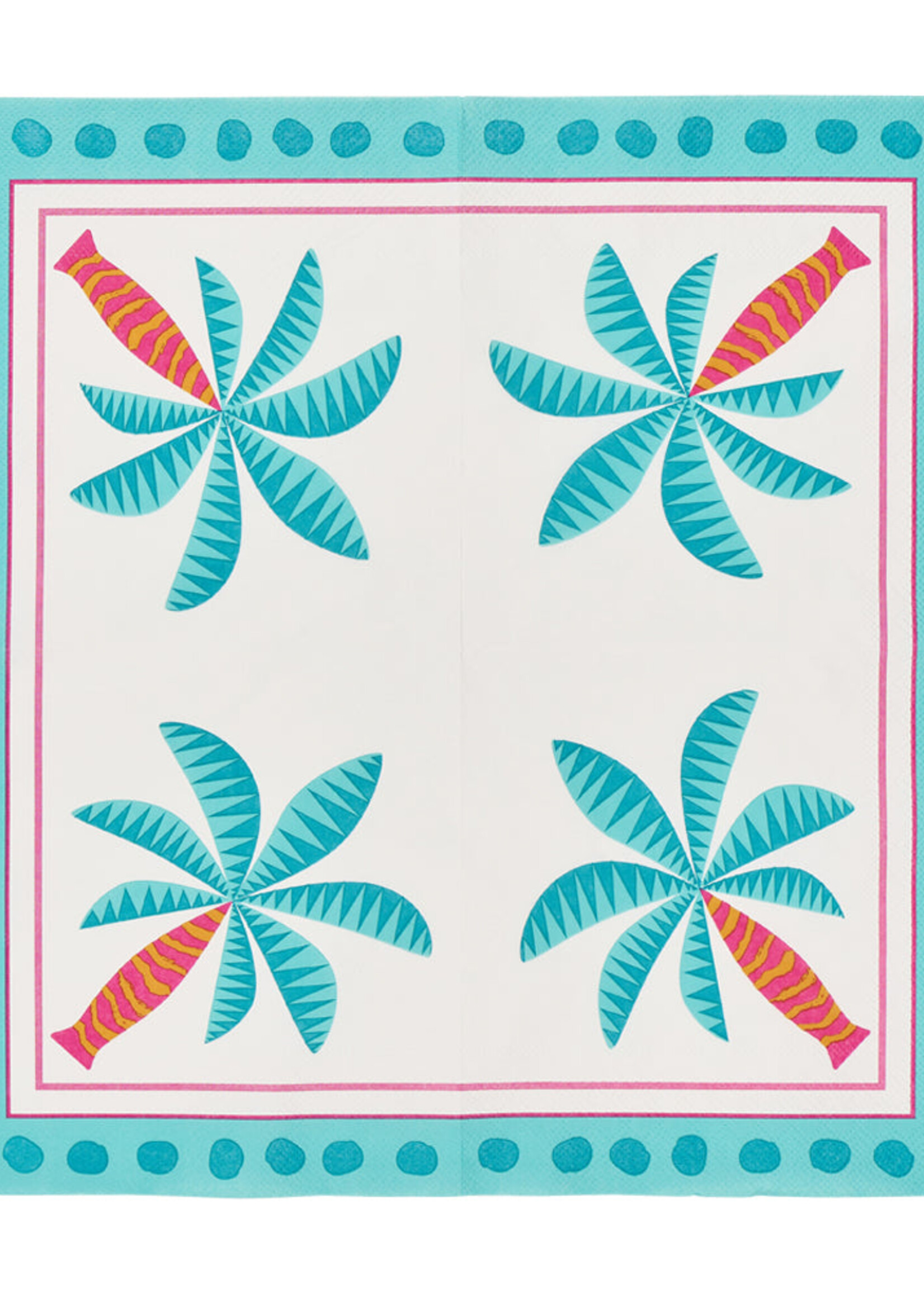 Annabel Trends Paper Napkin - Fiesta Palms 20pc