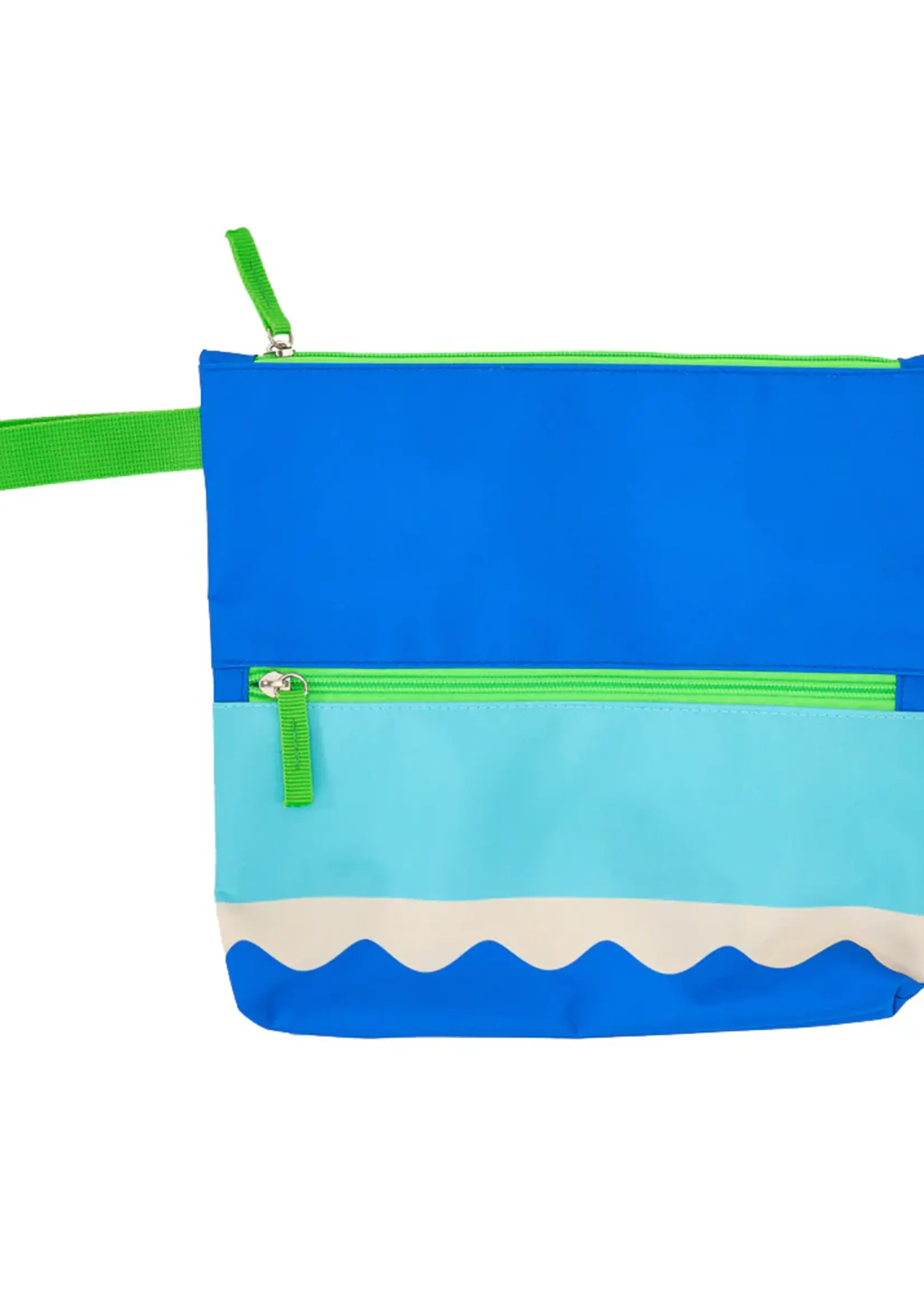 Beach Wet Pouch - Riptide Blue