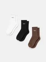 Rhythm Neutral 3-Pack Socks - Multi