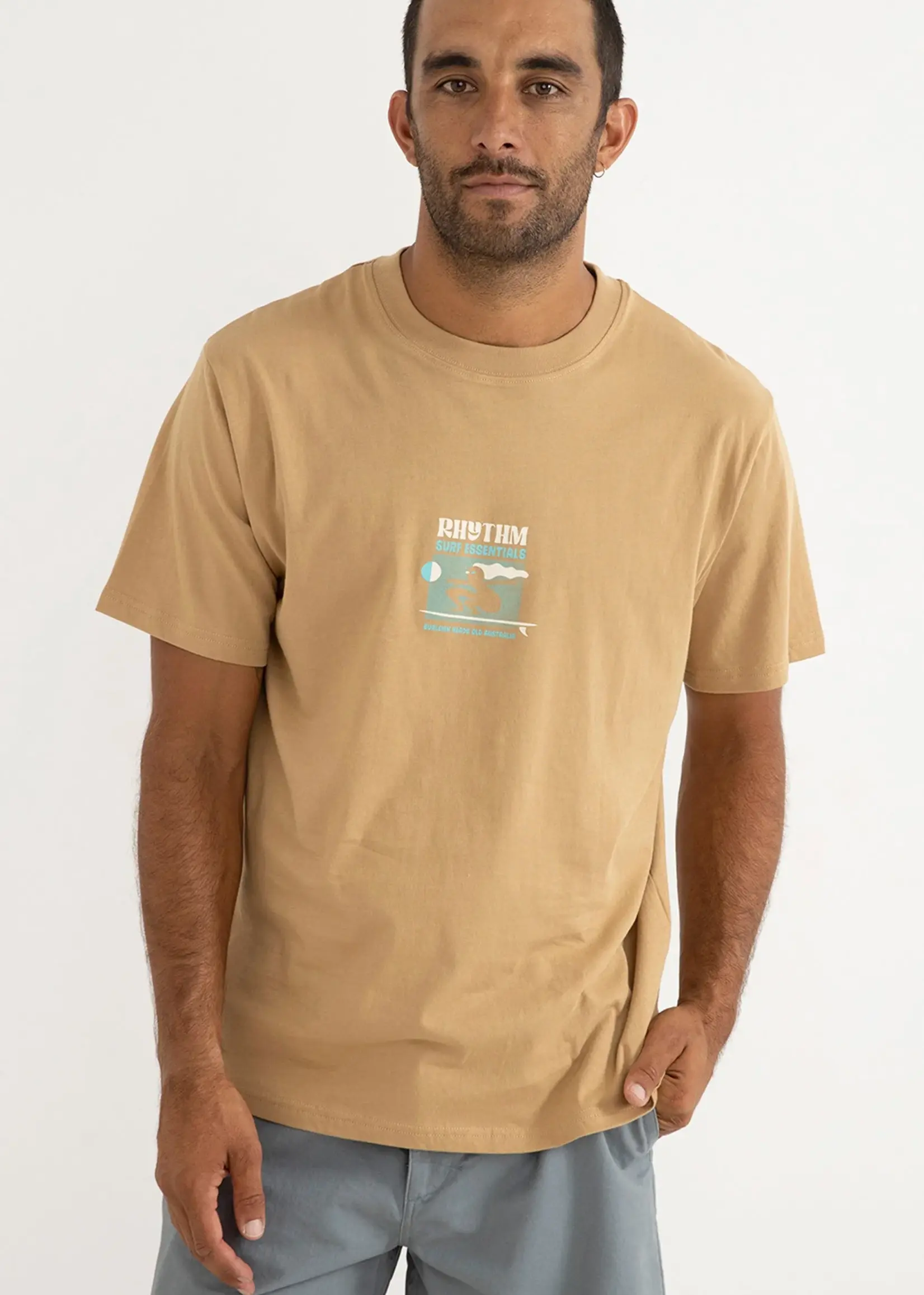 Rhythm Slide SS T-Shirt - Clay