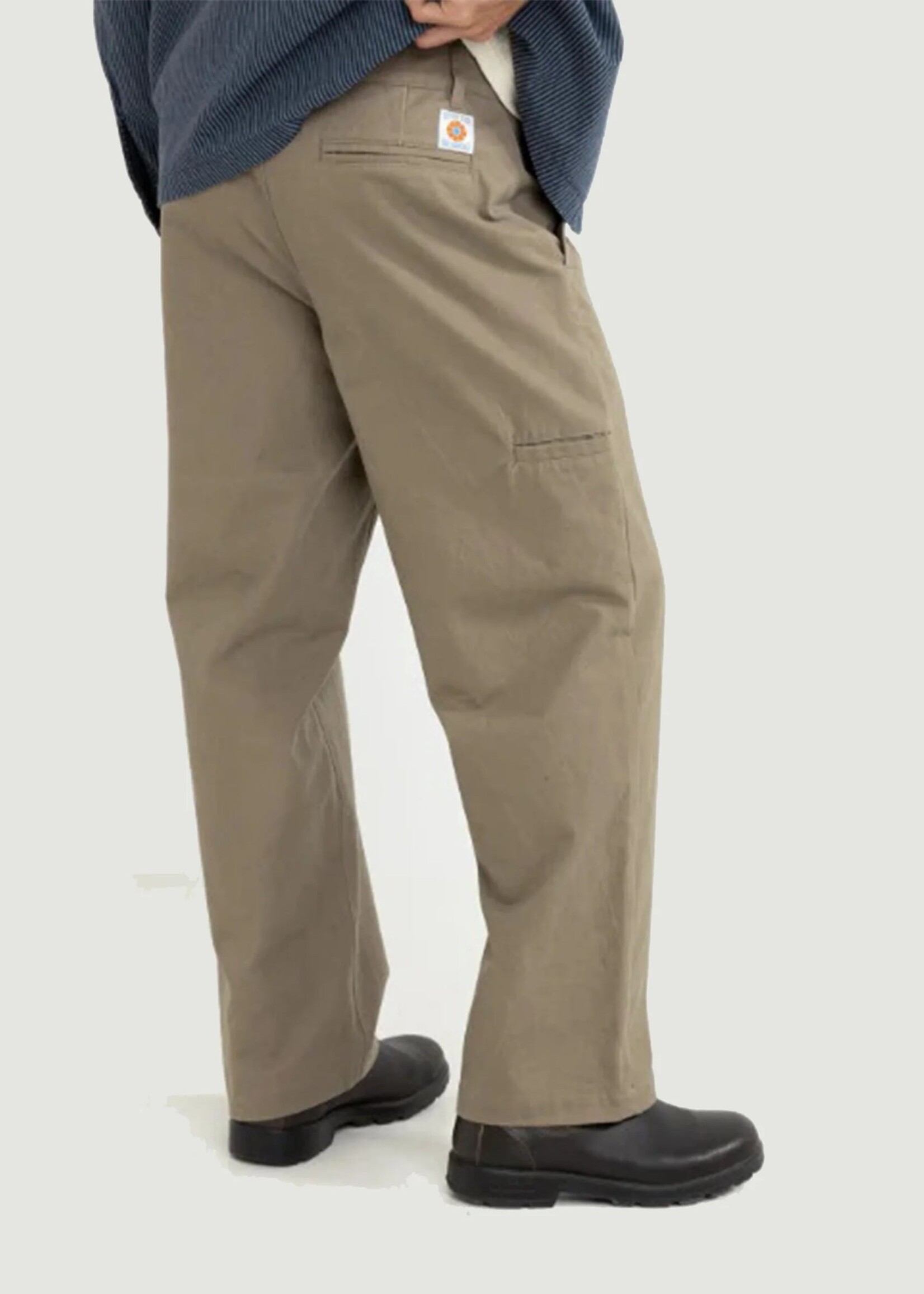 Rhythm Essential Twill Trouser - Oak