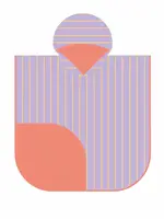 Quut Poncho (60cm x 60cm) - Lavender