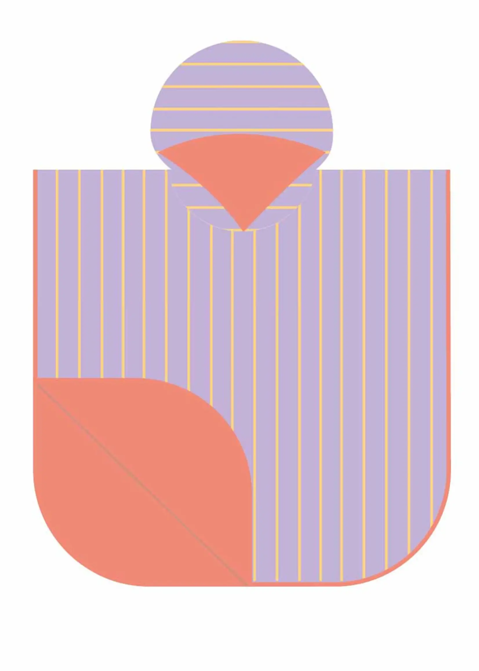 Quut Poncho (60cm x 60cm) - Lavender