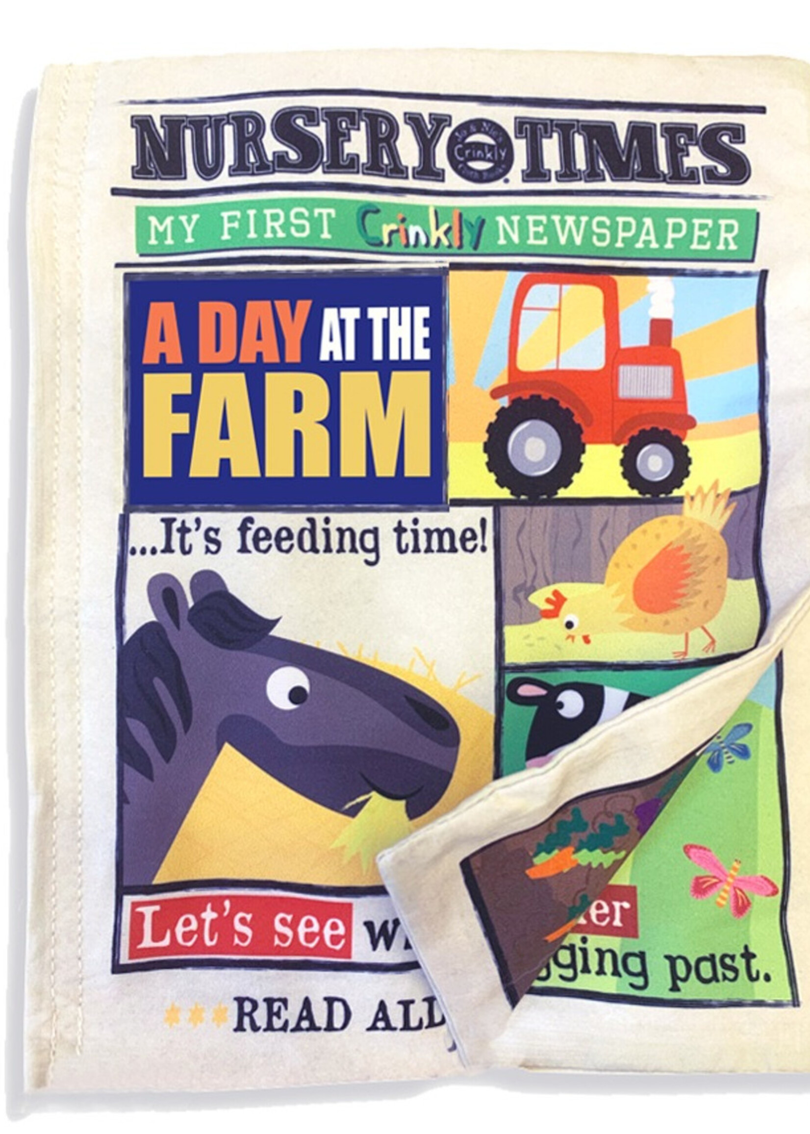 Mishmashed Jo & Nic's Crinkly Cloth Book