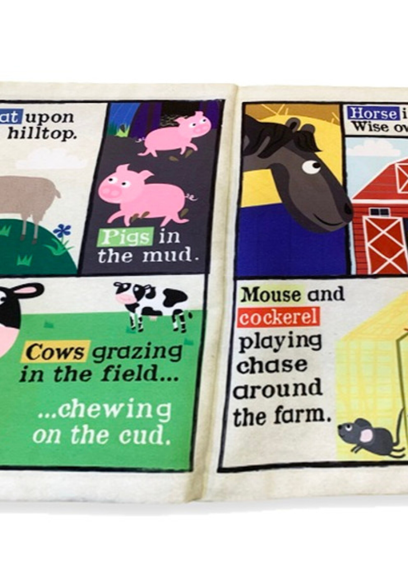 Mishmashed Jo & Nic's Crinkly Cloth Book