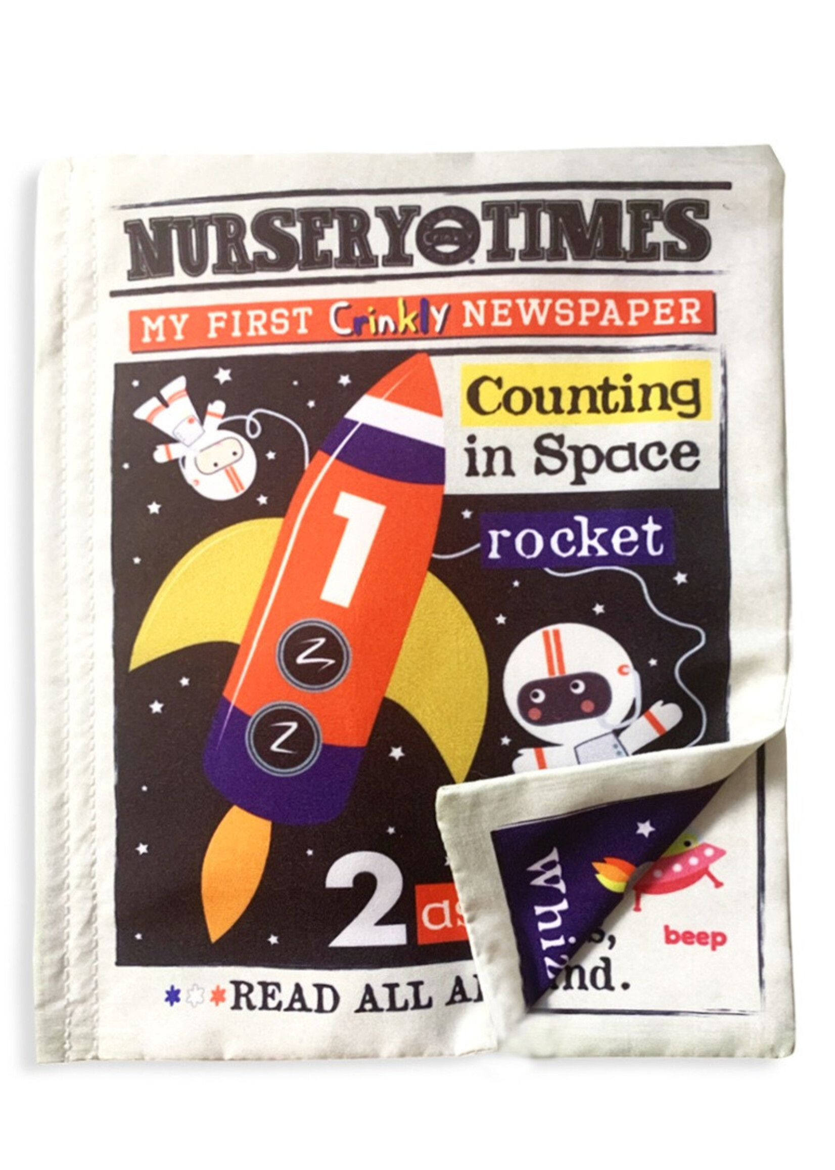 Mishmashed Jo & Nic's Crinkly Cloth Book