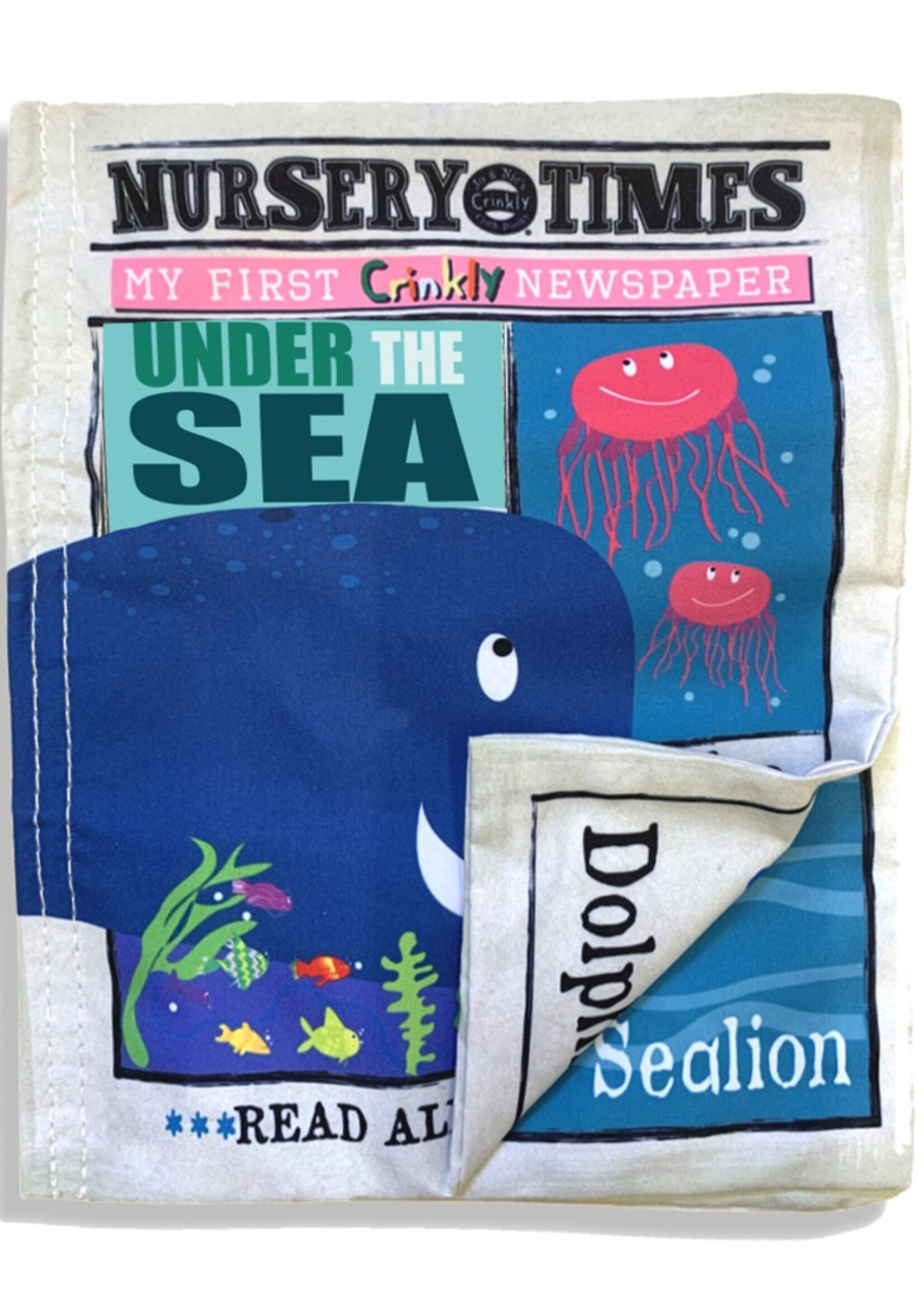 Mishmashed Jo & Nic's Crinkly Cloth Book