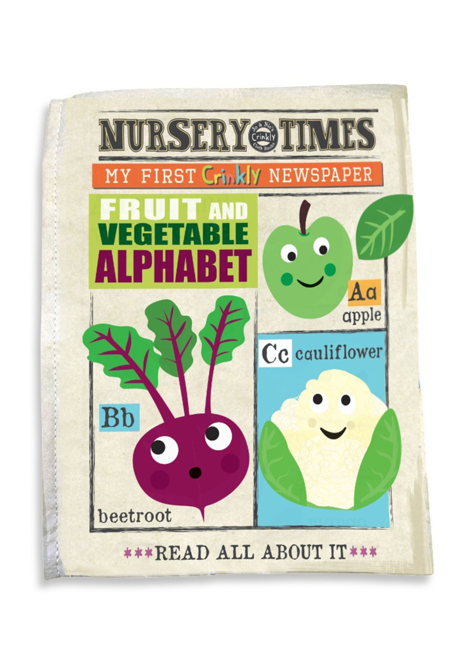 Mishmashed Jo & Nic's Crinkly Cloth Book