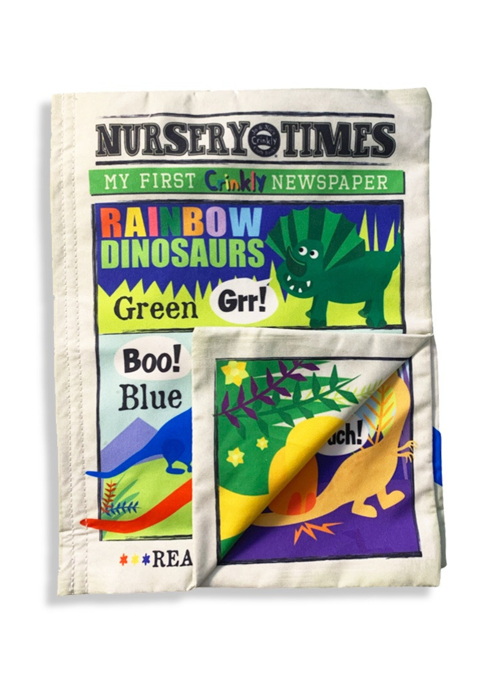 Mishmashed Jo & Nic's Crinkly Cloth Book