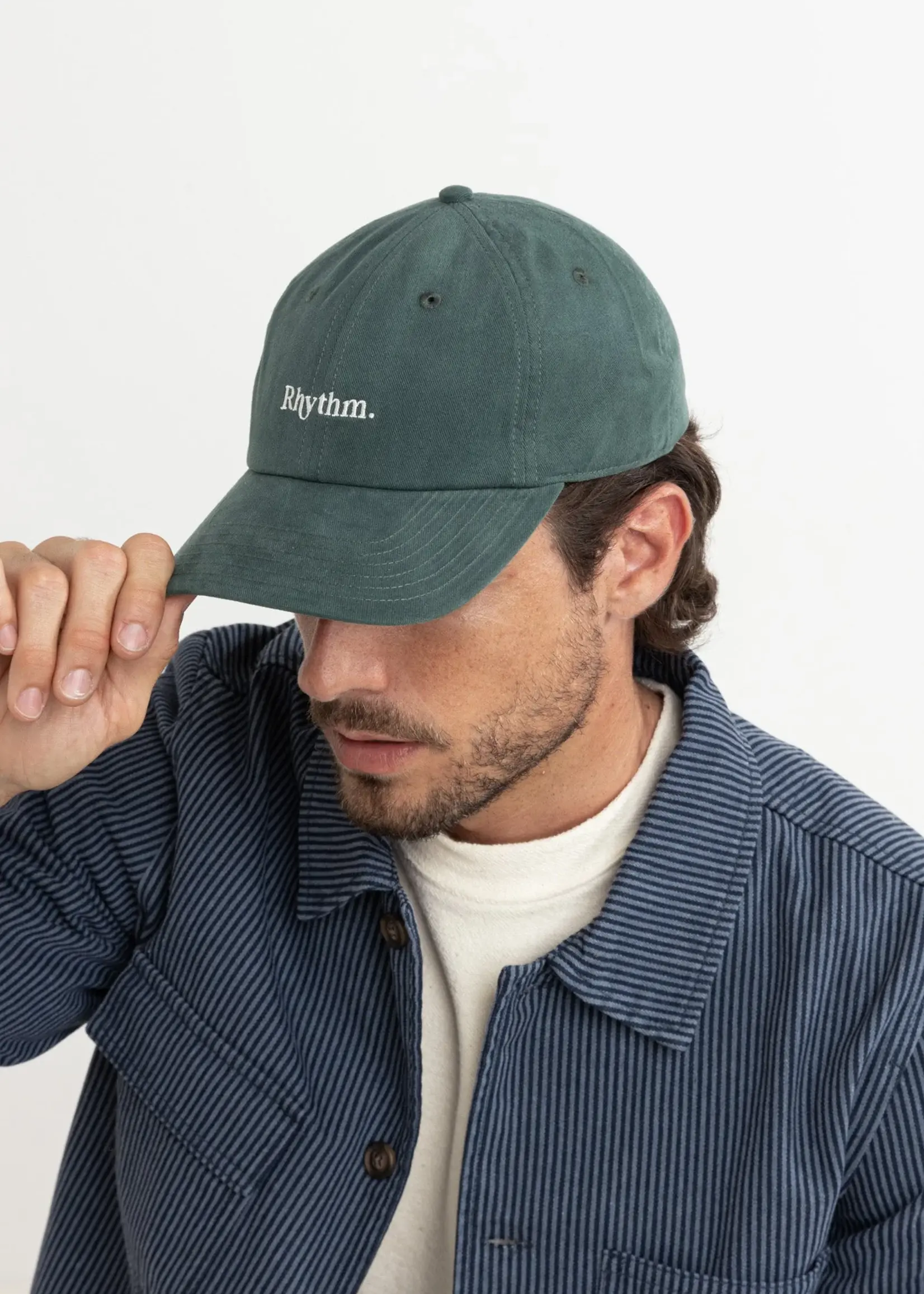 Rhythm Essential Brushed Twill Cap - Green