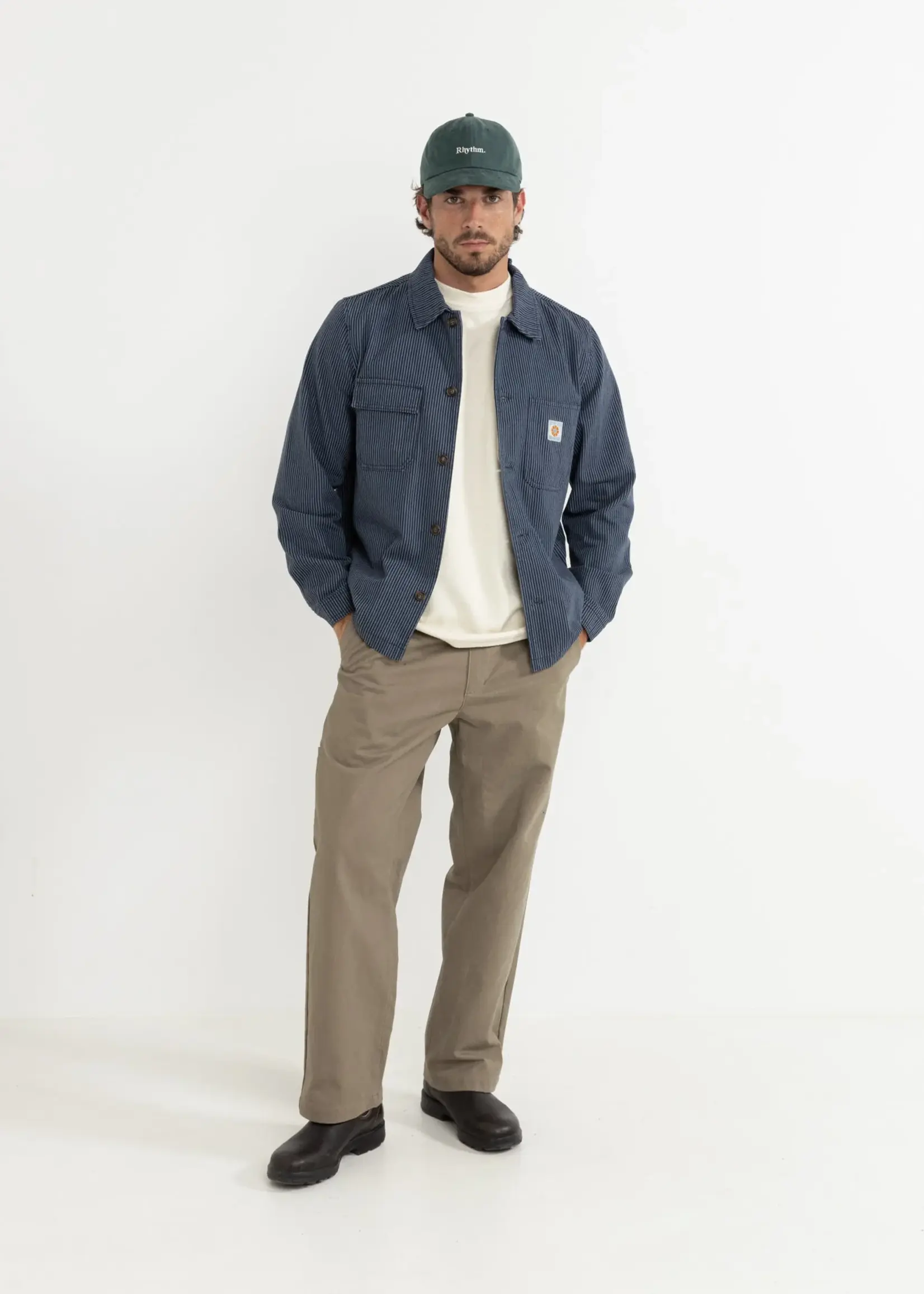 Rhythm Essential Brushed Twill Cap - Green
