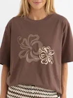 Rhythm Kai Oversized T-Shirt - Chocolate