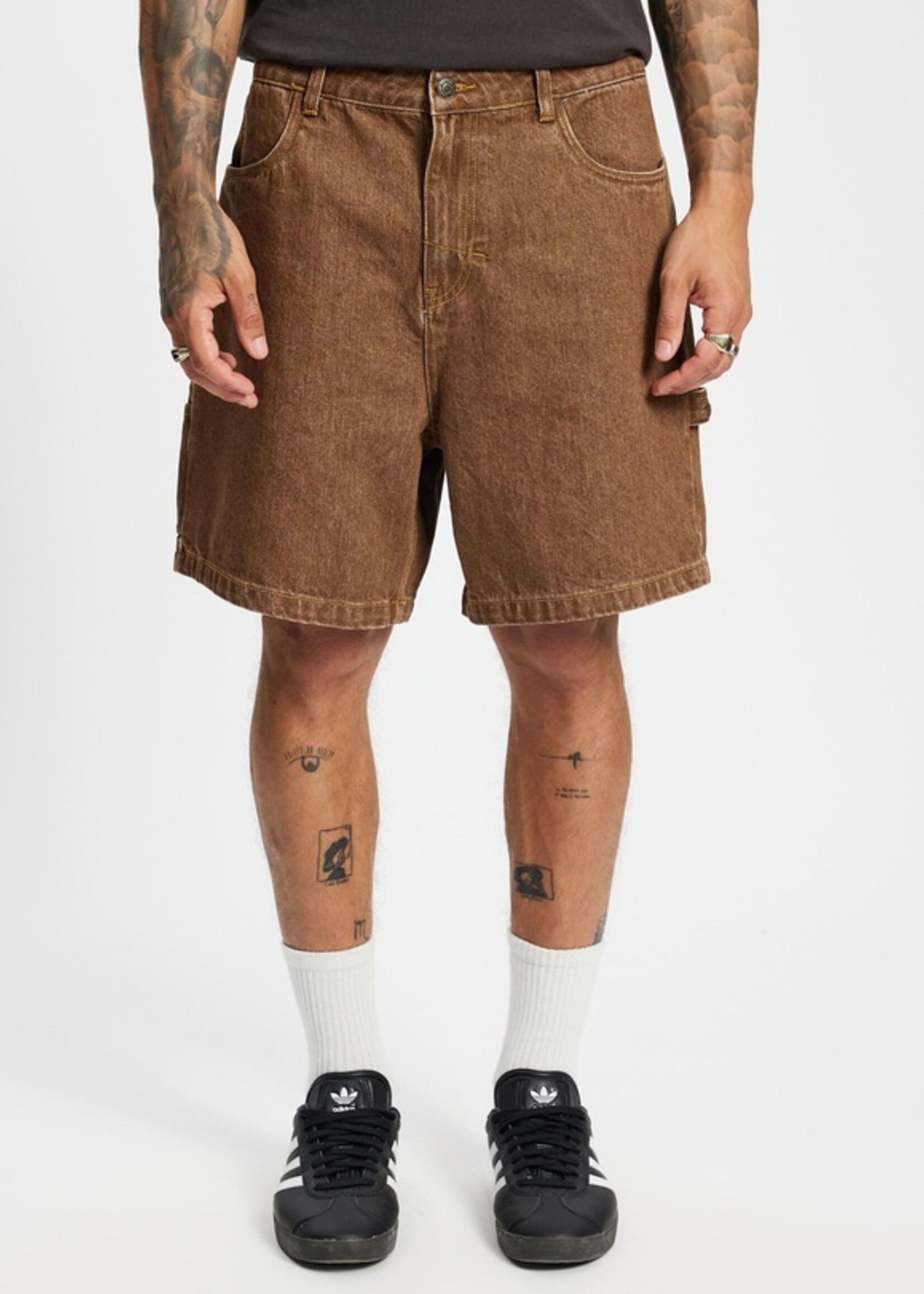 Rhythm Sundowner Denim Short - Tobacco