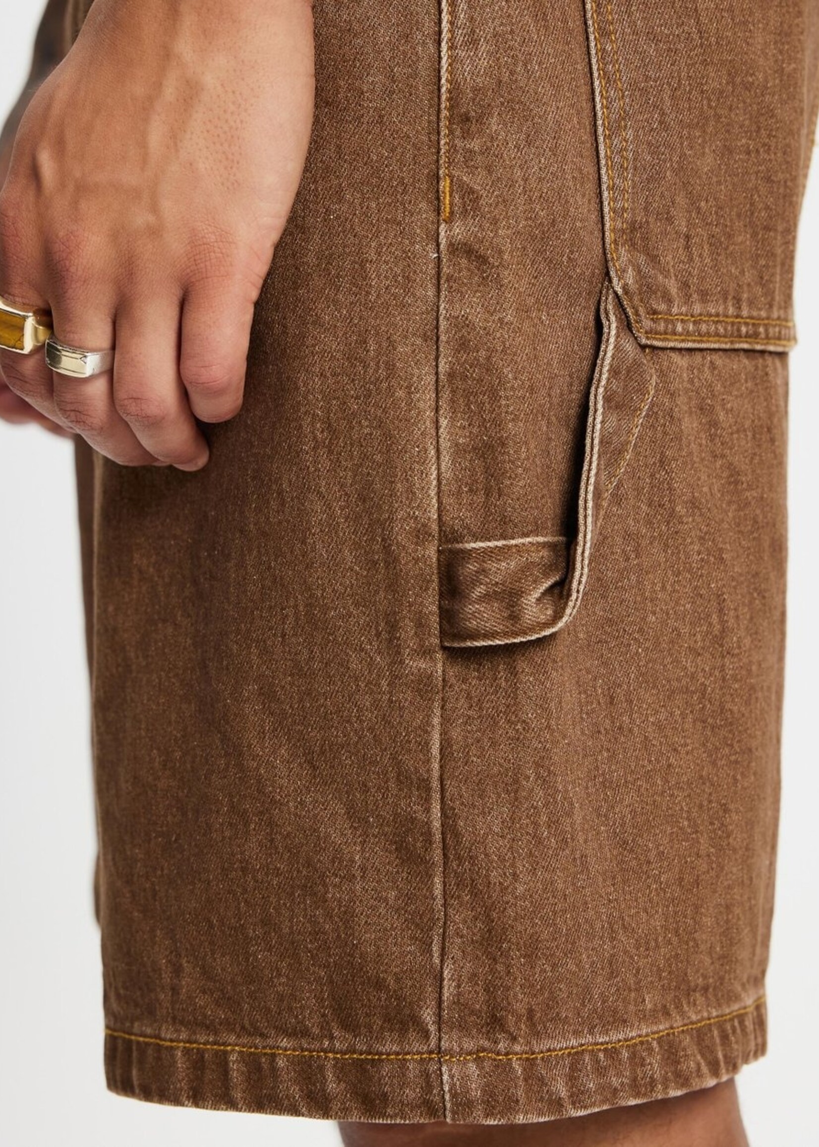 Rhythm Sundowner Denim Short - Tobacco