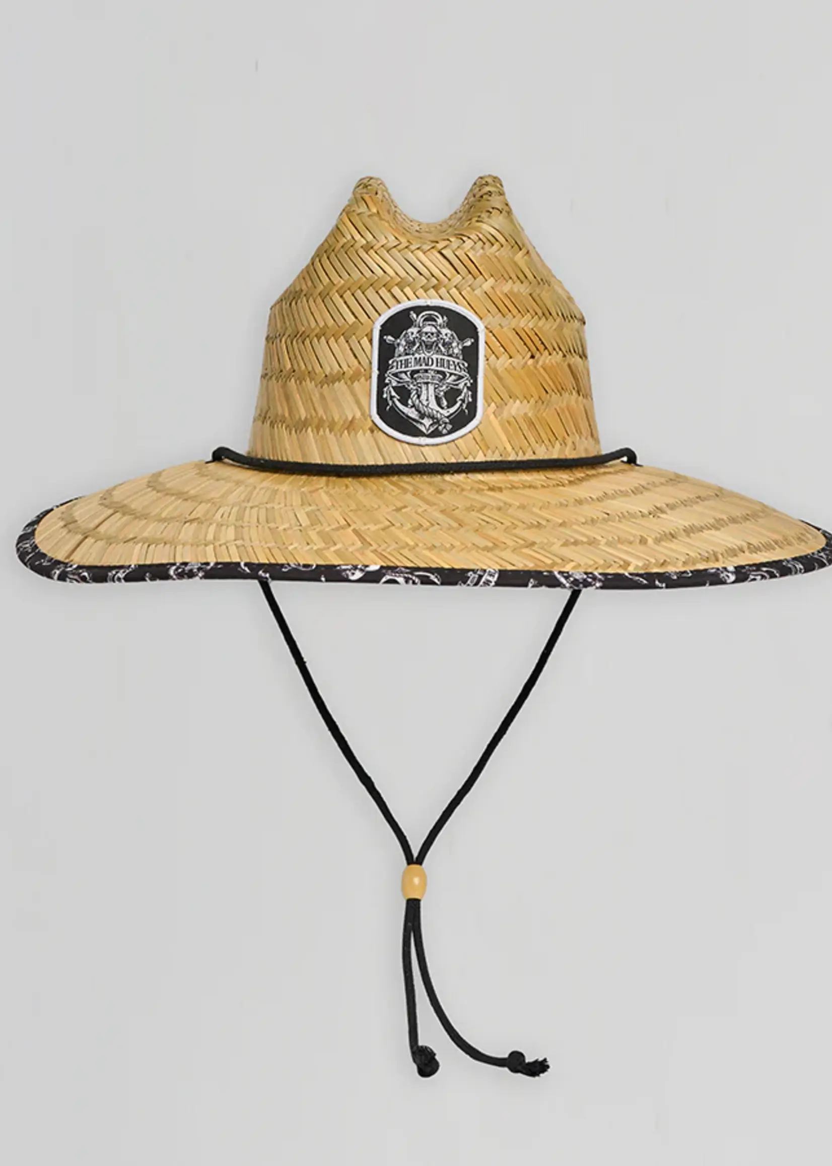 Mad Hueys Triple Anchor Straw Hat