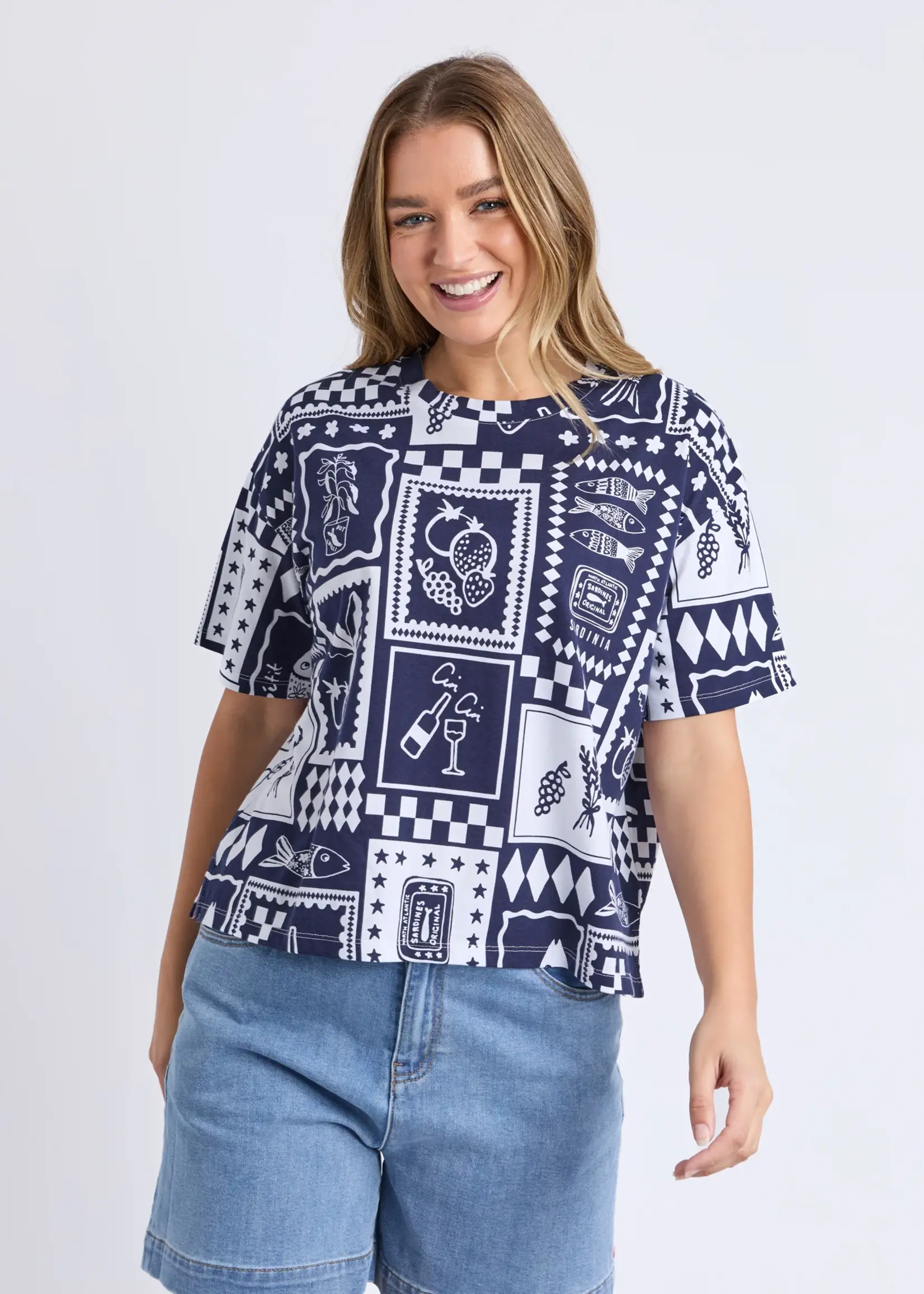 Elm Lifestyle Chin Chin Tee