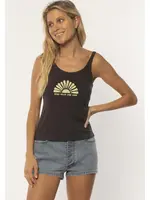 Rising Knit Tank - Charcoal