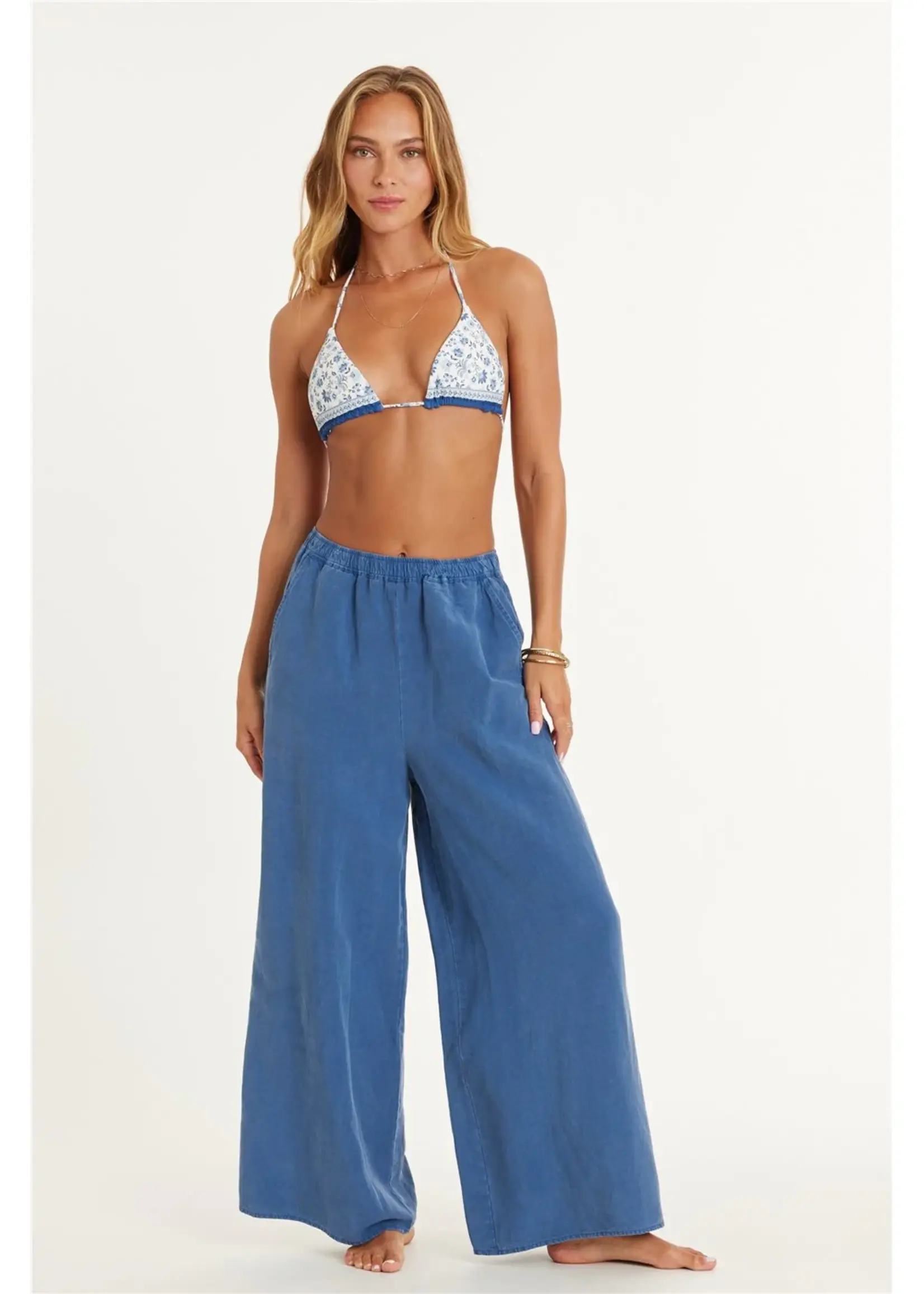 Voyager Woven Pant - Fiji Blue