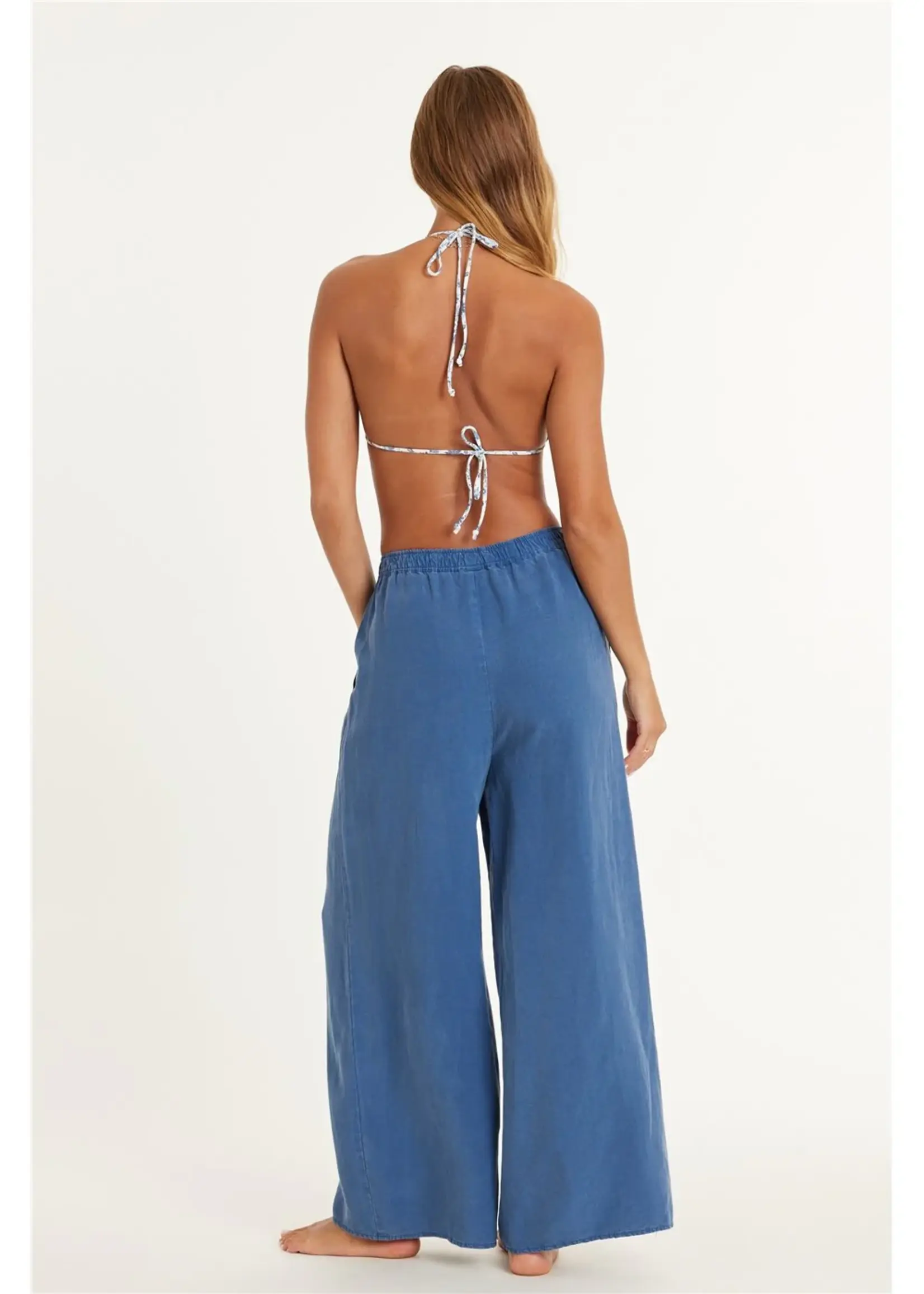 Voyager Woven Pant - Fiji Blue