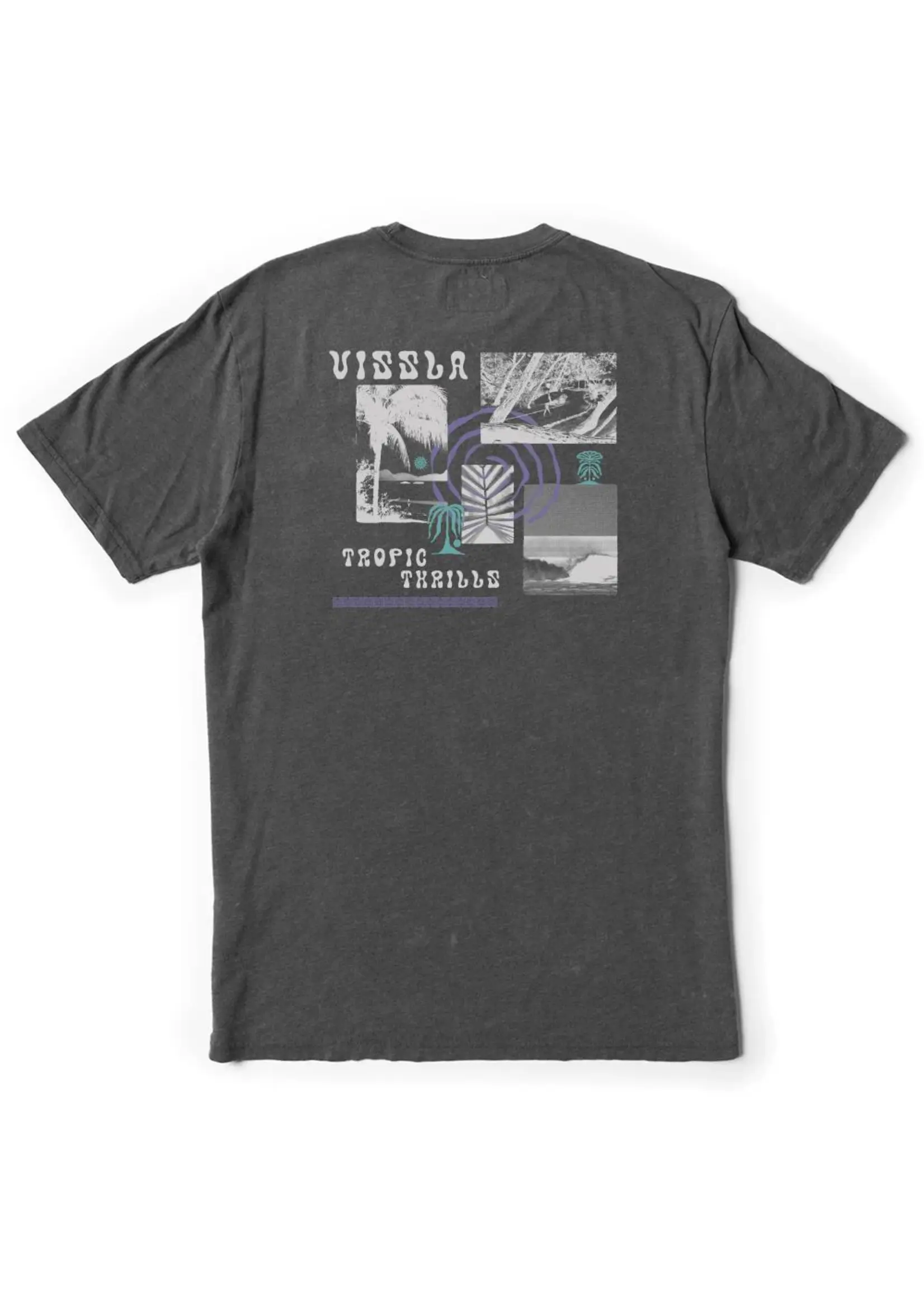 Vissla Tropic Thrills Cosmic Boys SS Tee - Phantom