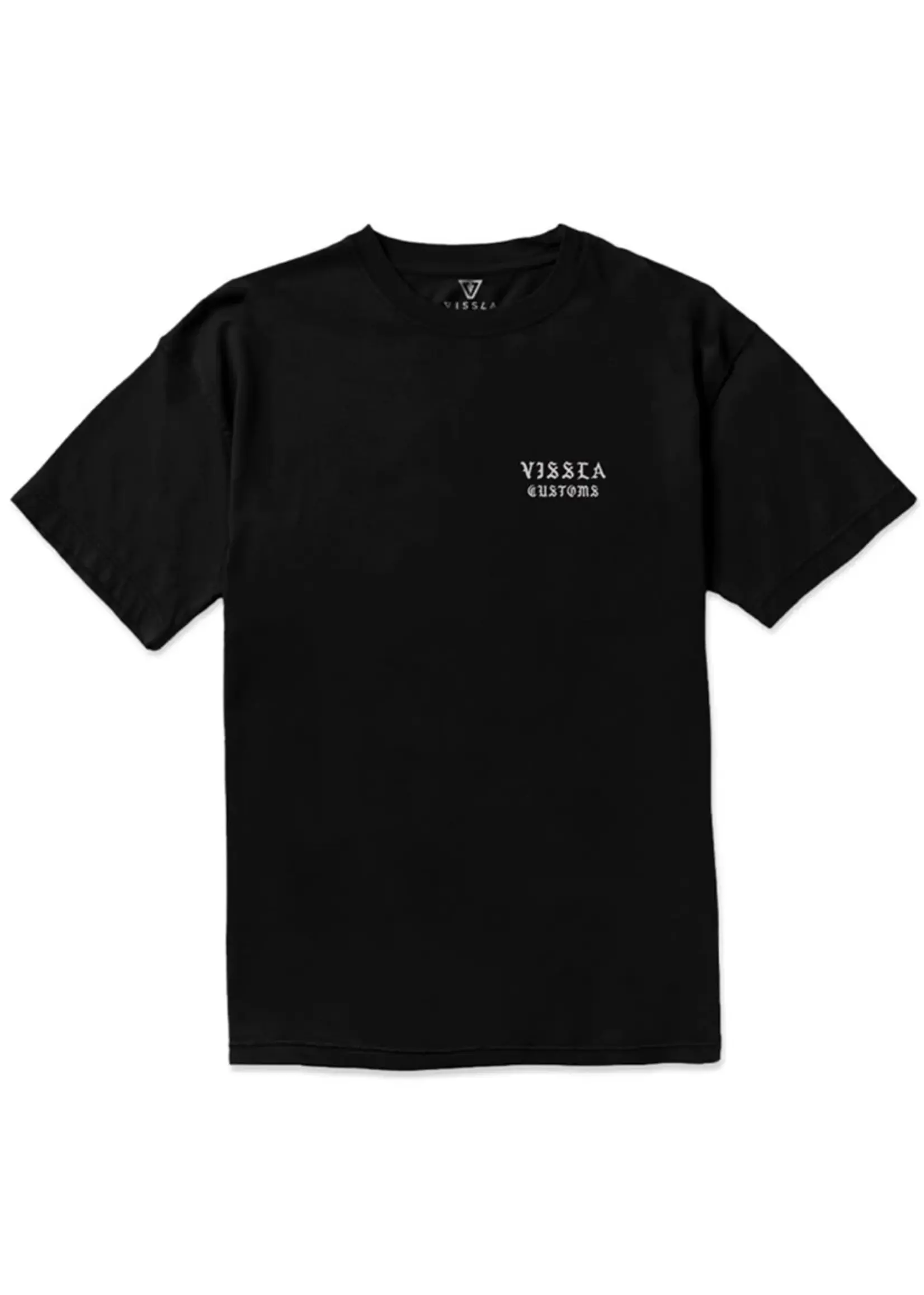 Vissla Archwaves Organic Blend Boys SS Tee - Black