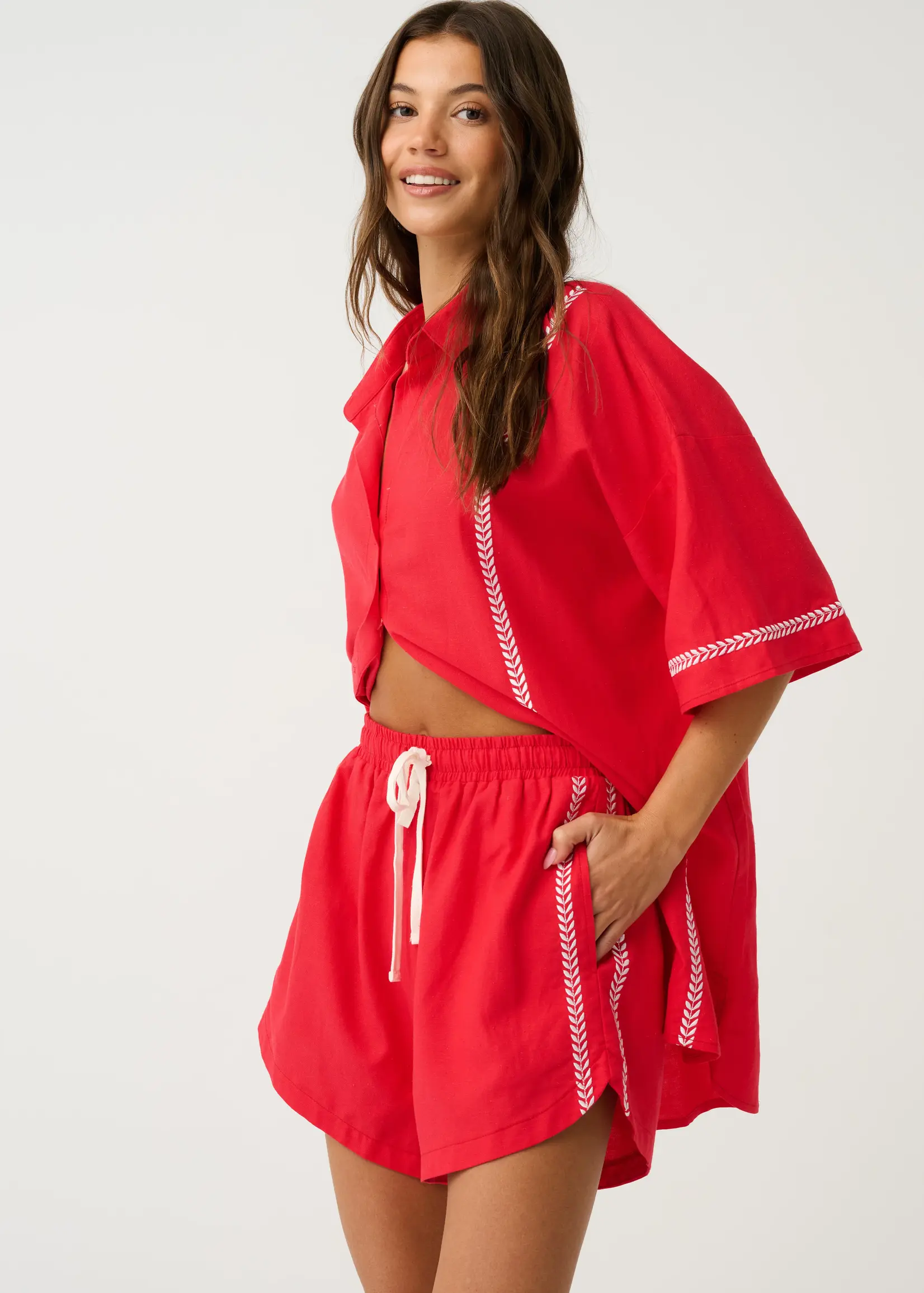 cartel and willow Luchelle Short - Mandarin