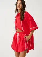 cartel and willow Casey Shirt Dress - Mandarin