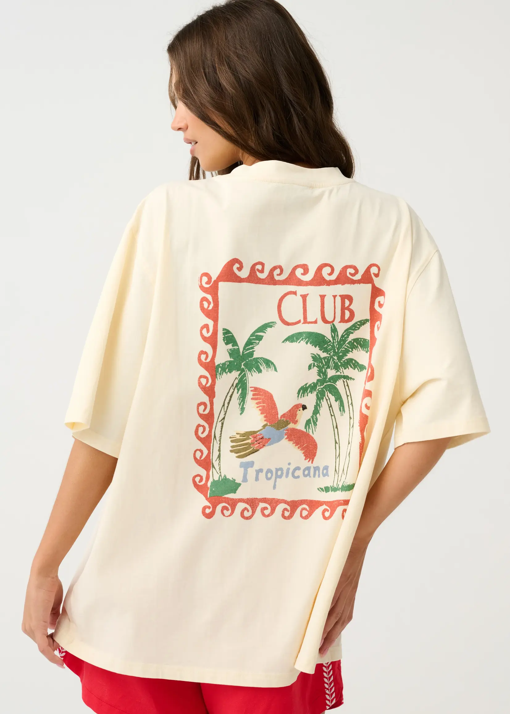 cartel and willow Jeana Tee - Tropicana