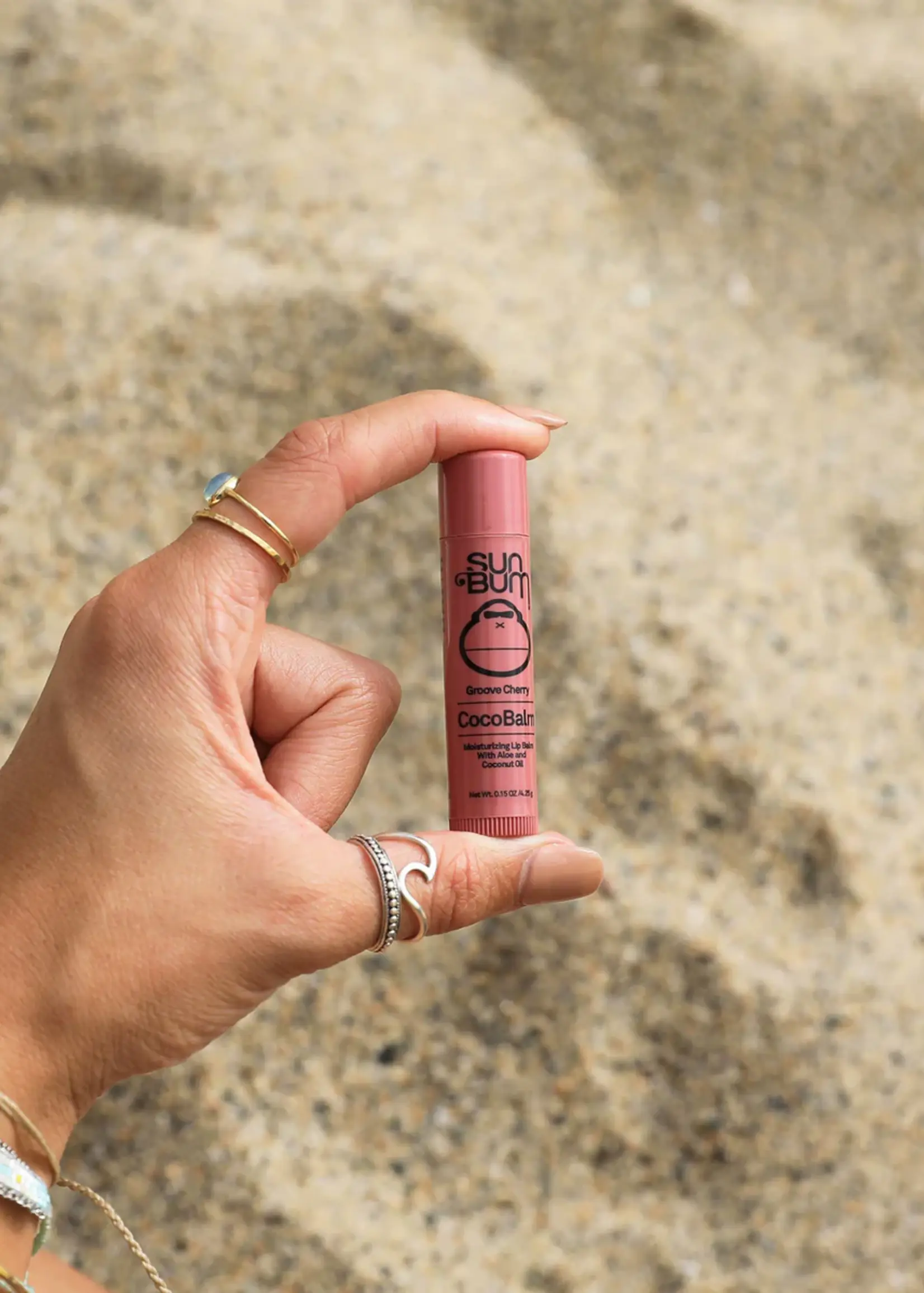 CocoBalm Moisturising Lip Balm -  Groove Cherry