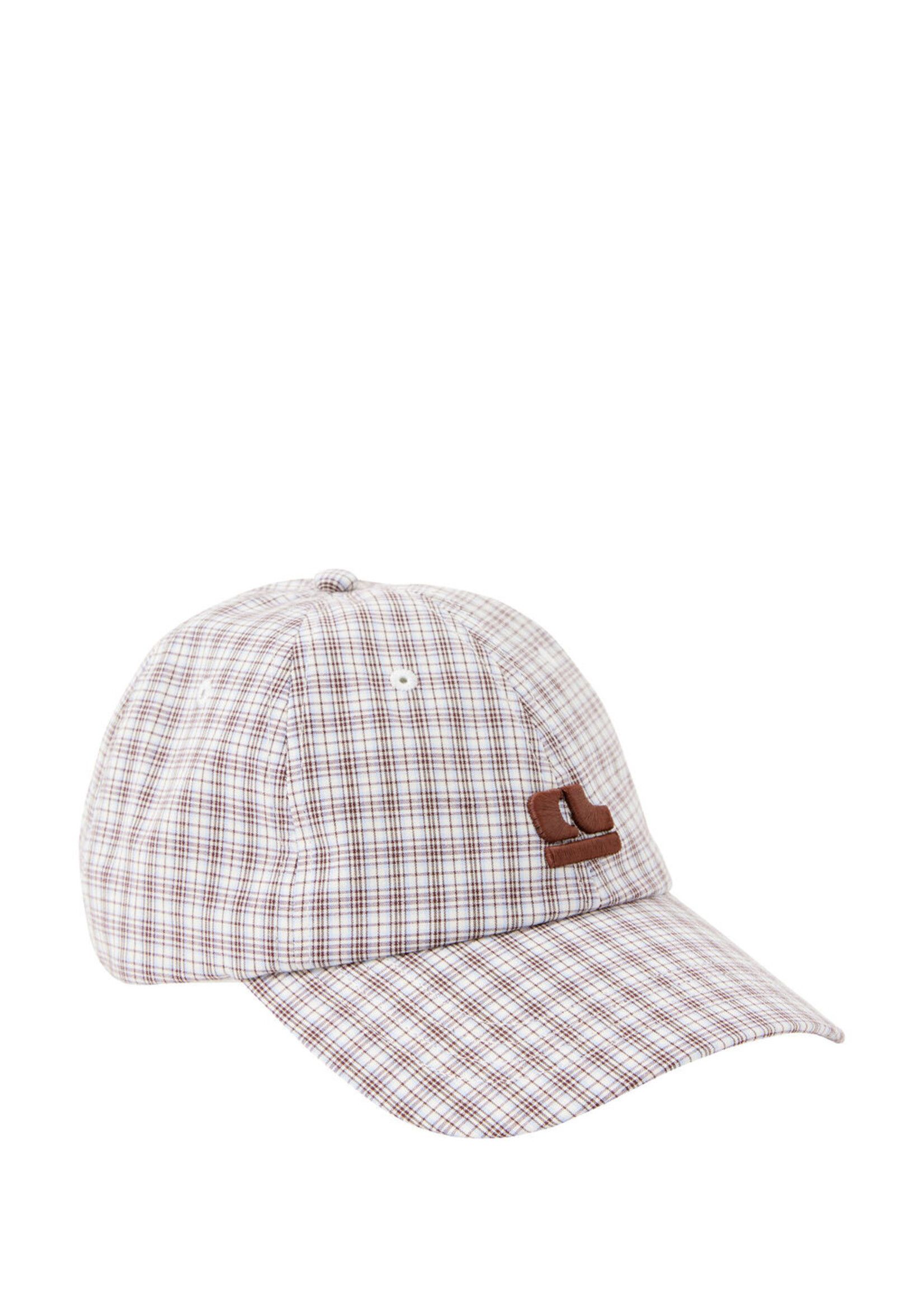 Ceres Life Pip Everyday Cap - Wine Choc Blue Check