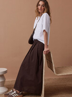 Ceres Life Florence Maxi Skirt - Chocolate