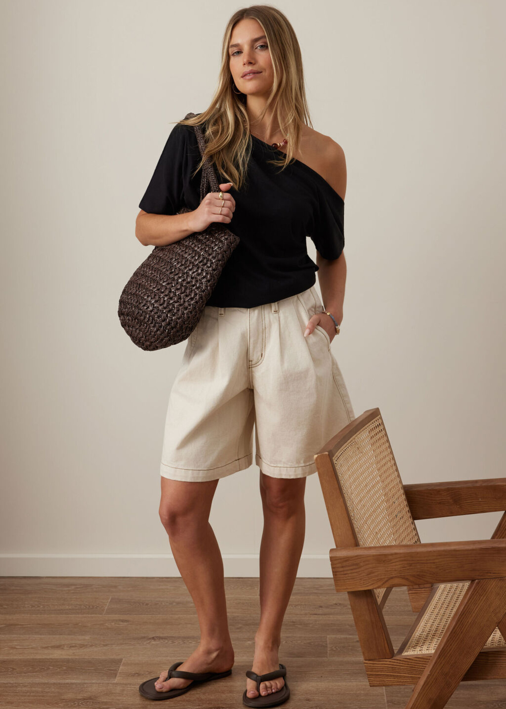 Ceres Life Gabi Ss Top - Black