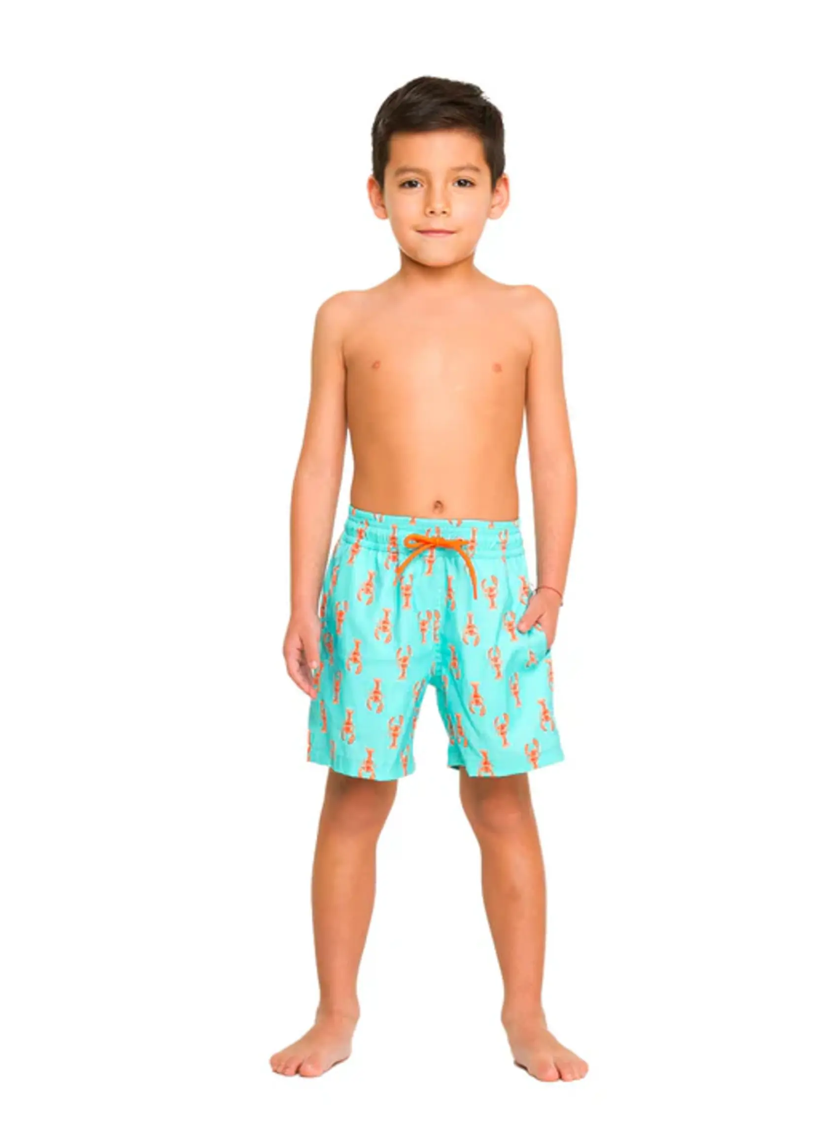 tolu Green Lobster Boy Swim Shorts