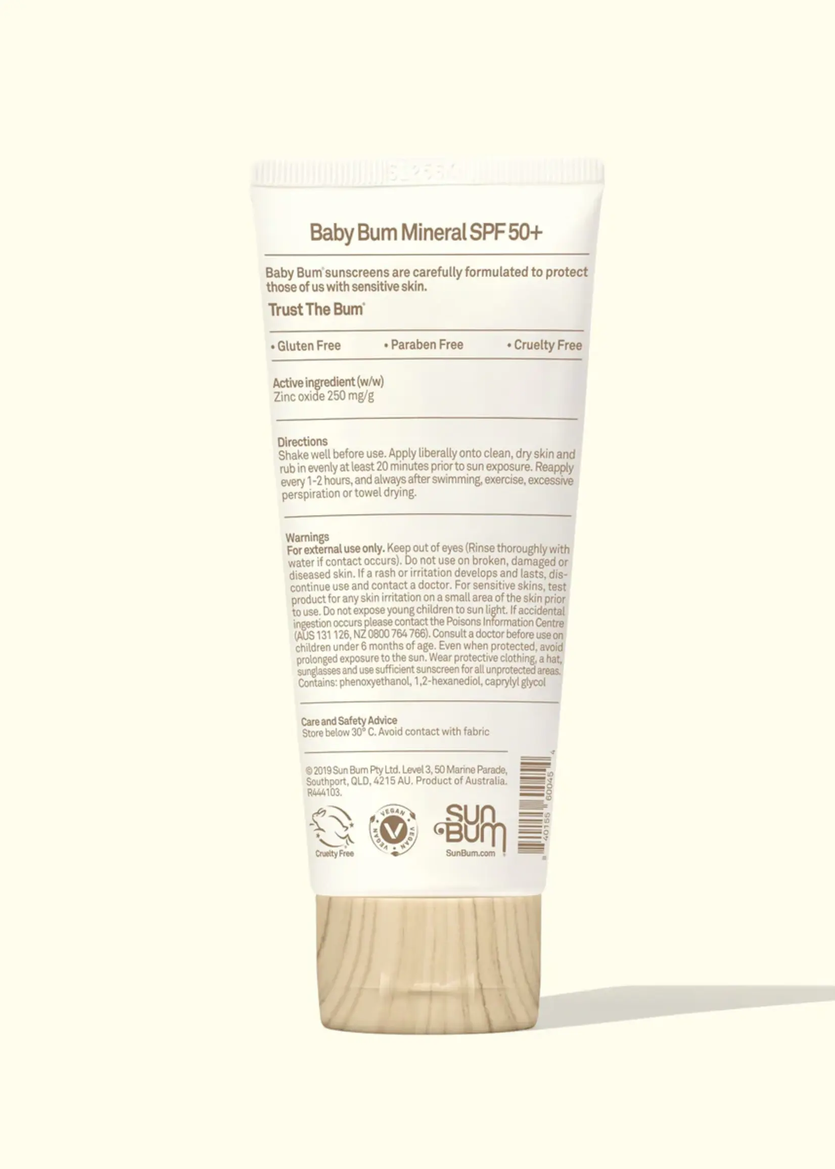 Sun Bum Baby Bum SPF 50 Mineral Lotion