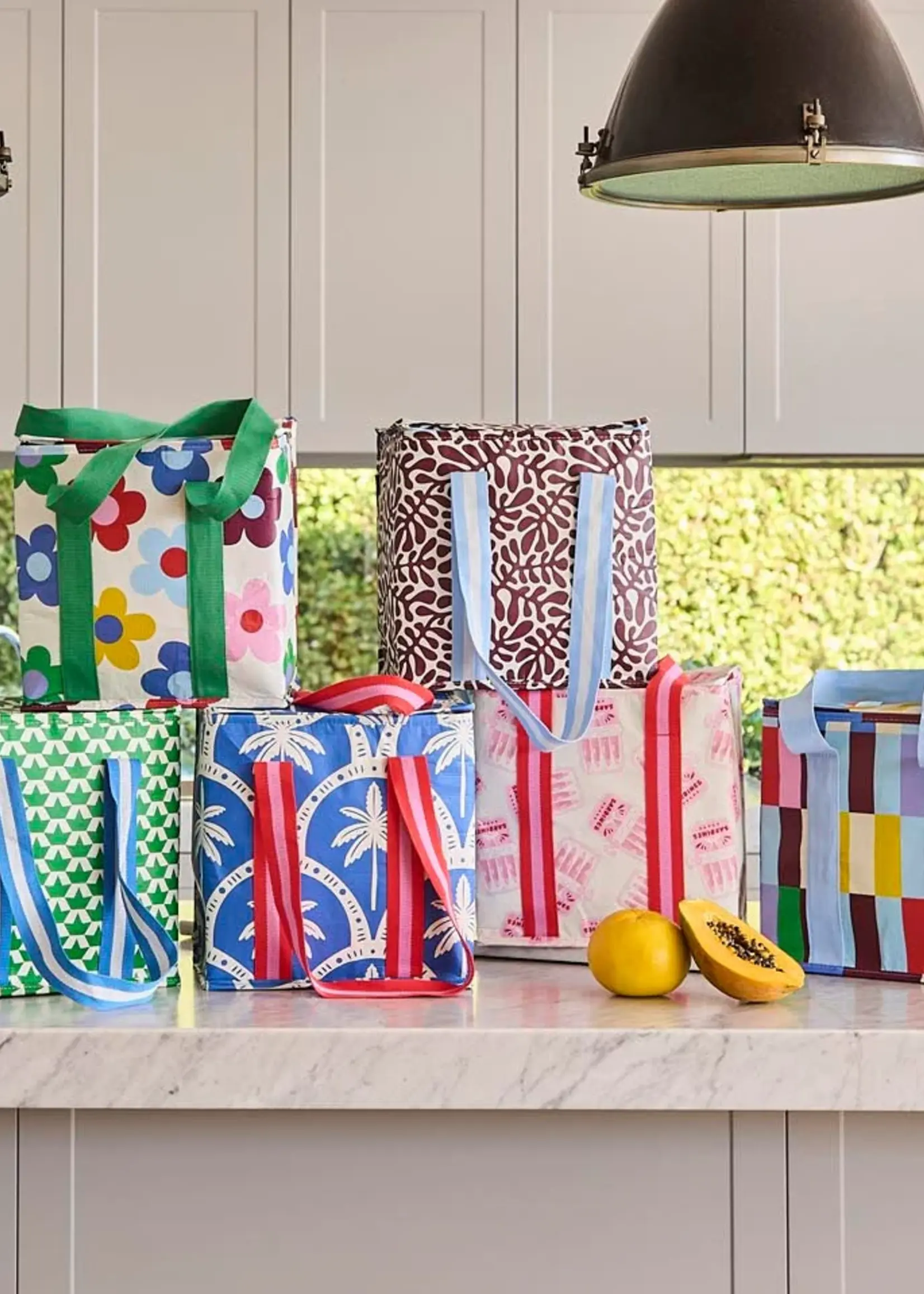 Medium Insulated Tote - Sunny Floral