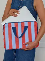 Laptop Case - Red Blue Stripe