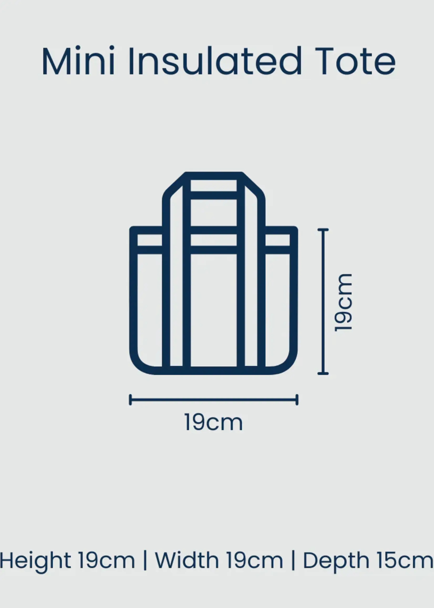 Mini Insulated Tote - Wild Child