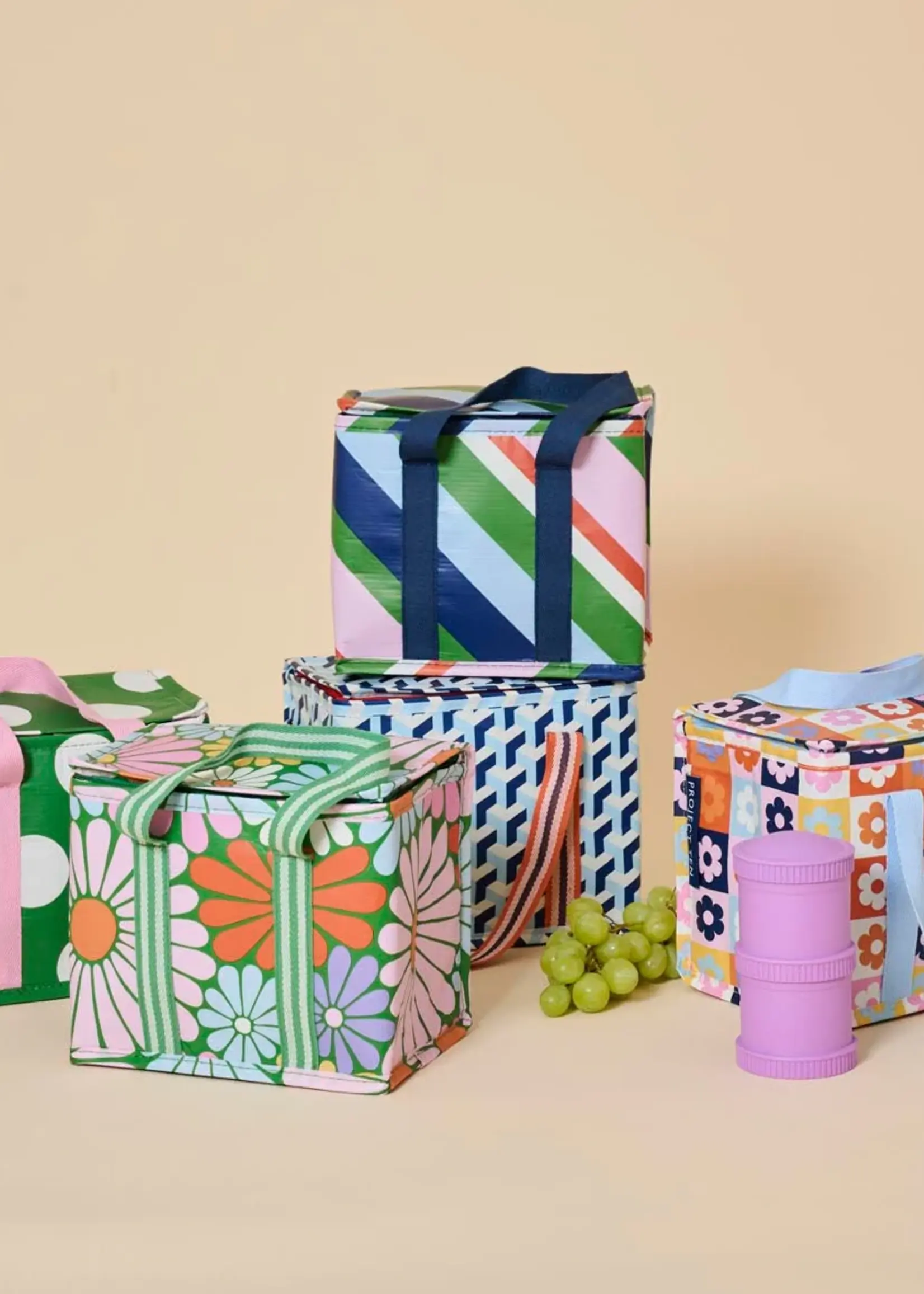 Mini Insulated Tote - Polka Dot