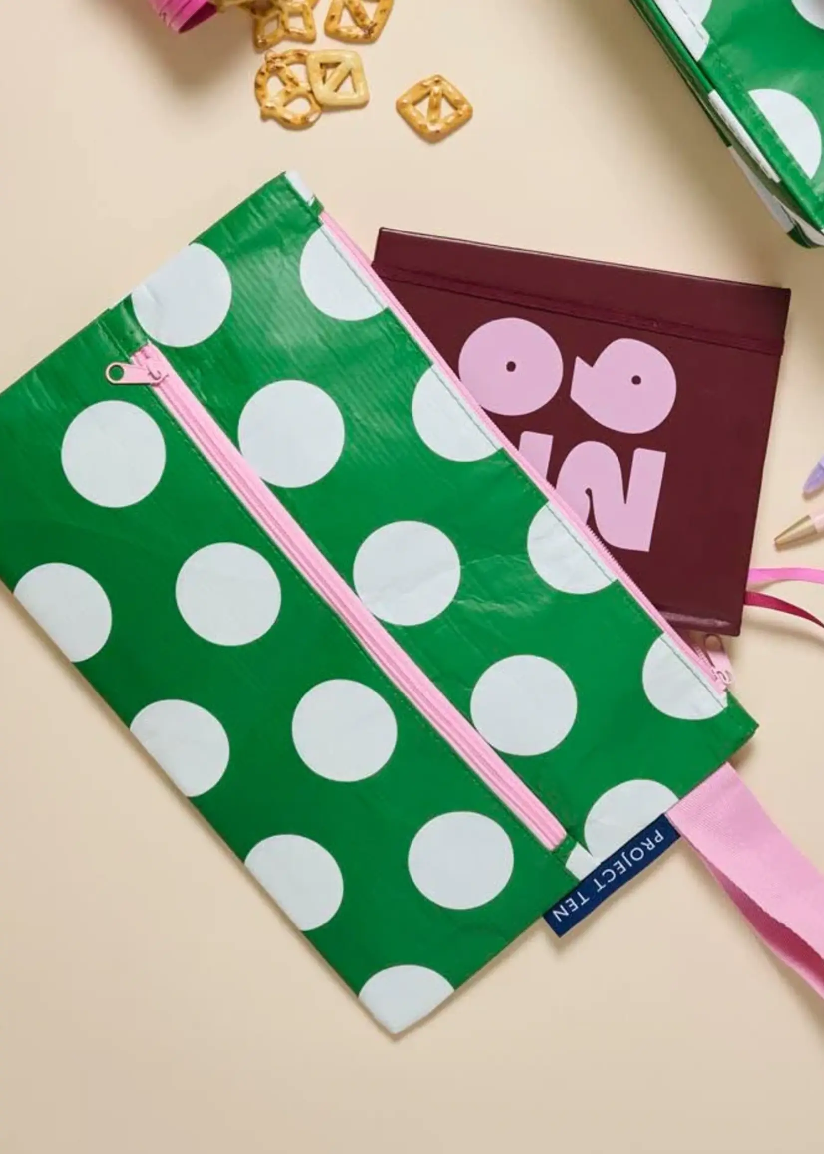 Project Ten Pencil Case - Polka Dot