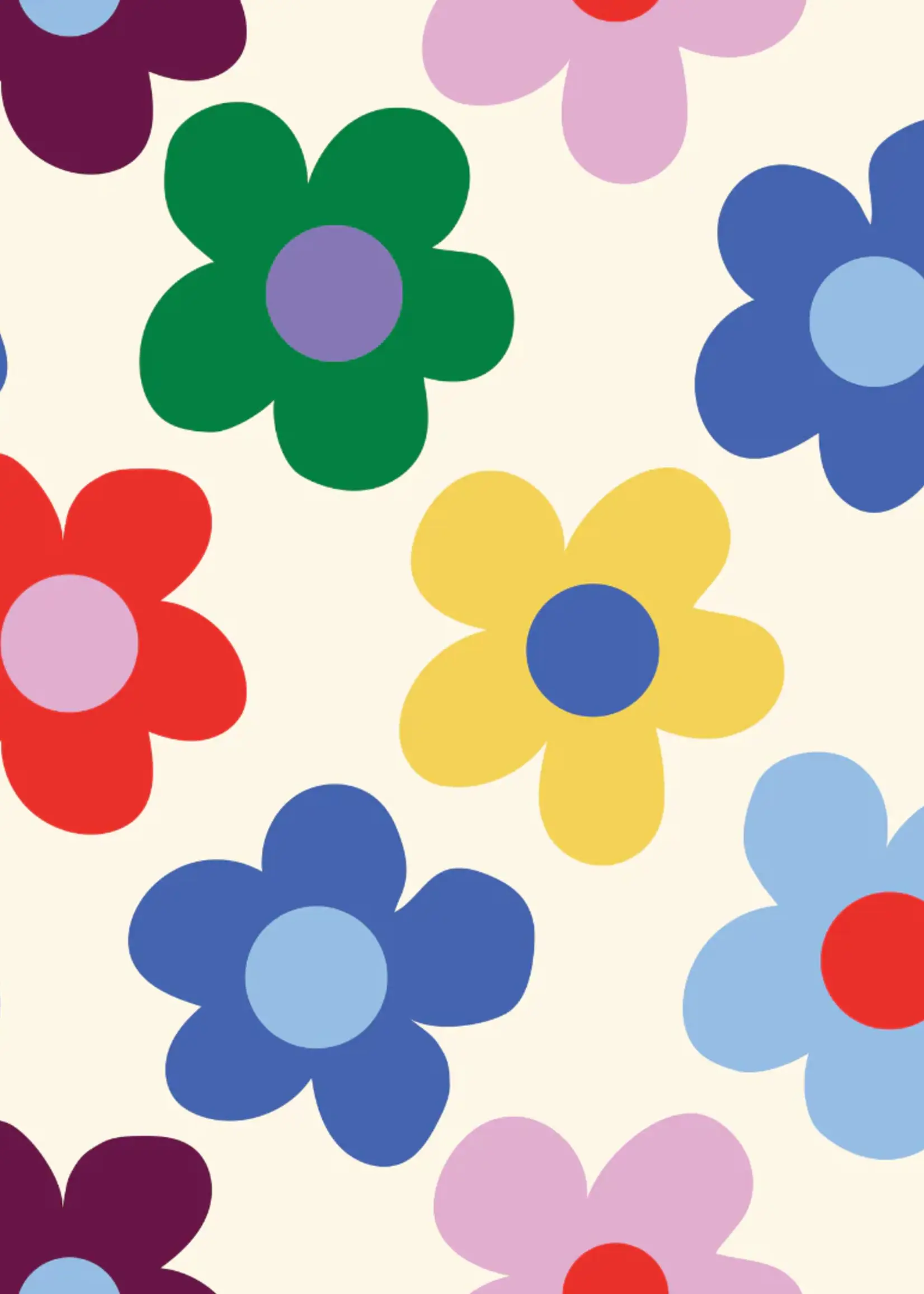 Tiny Zip Pouch - Sunny Floral