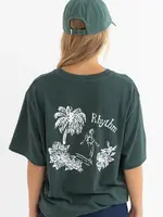 Rhythm Surf Rider Oversized T-Shirt - Forest