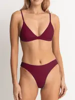 Rhythm Classic Bralette Top - Sangria