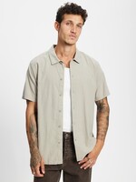 Rhythm Classic Linen SS Shirt - Stone